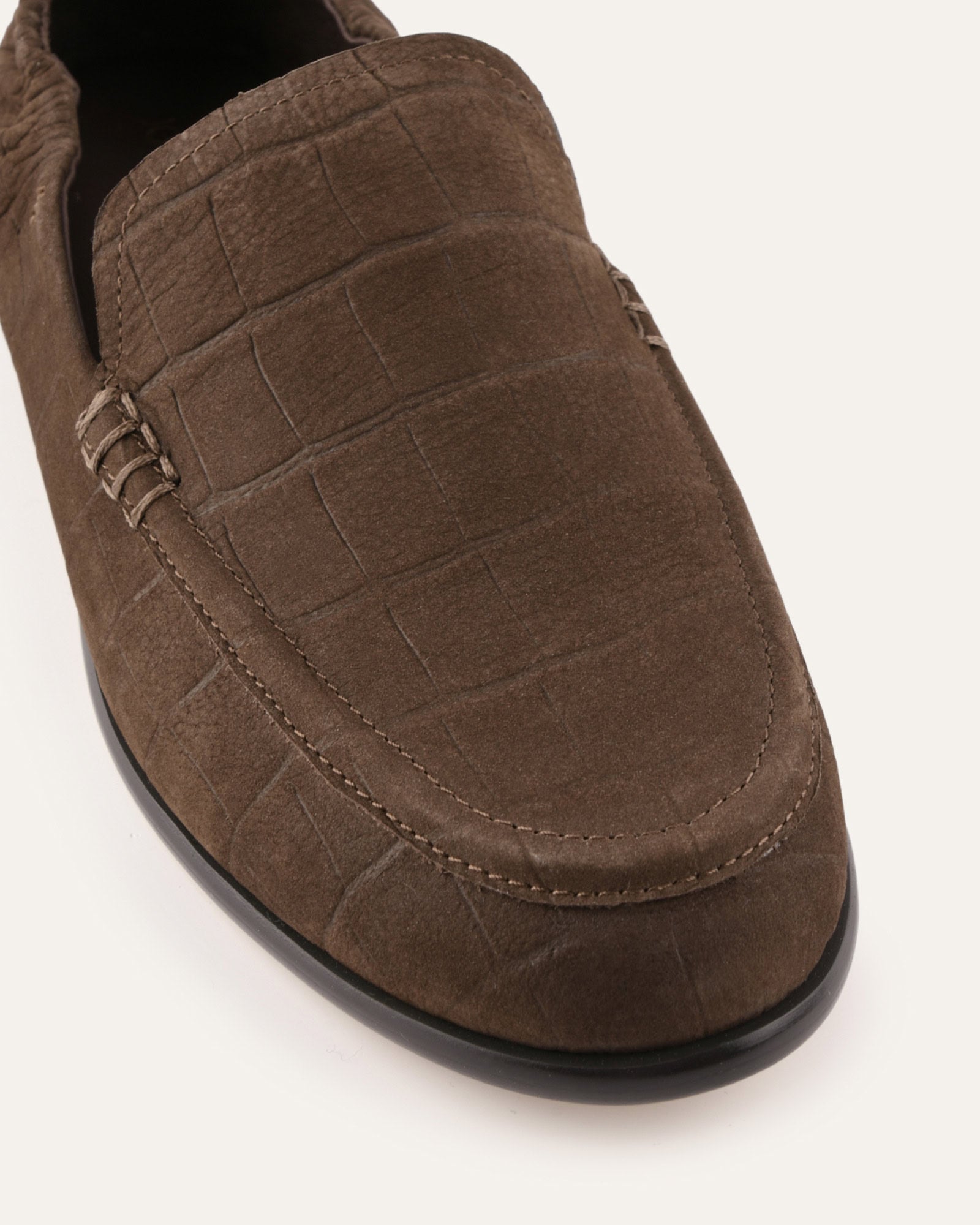 MILLICENT LOAFERS BITTER CHOC CROC image