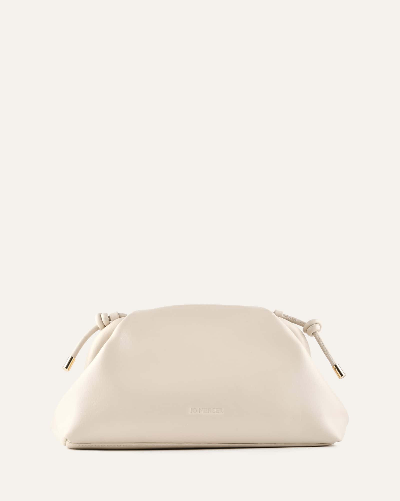 MILLY CROSSBODY BAG OFF WHITE LEATHER image