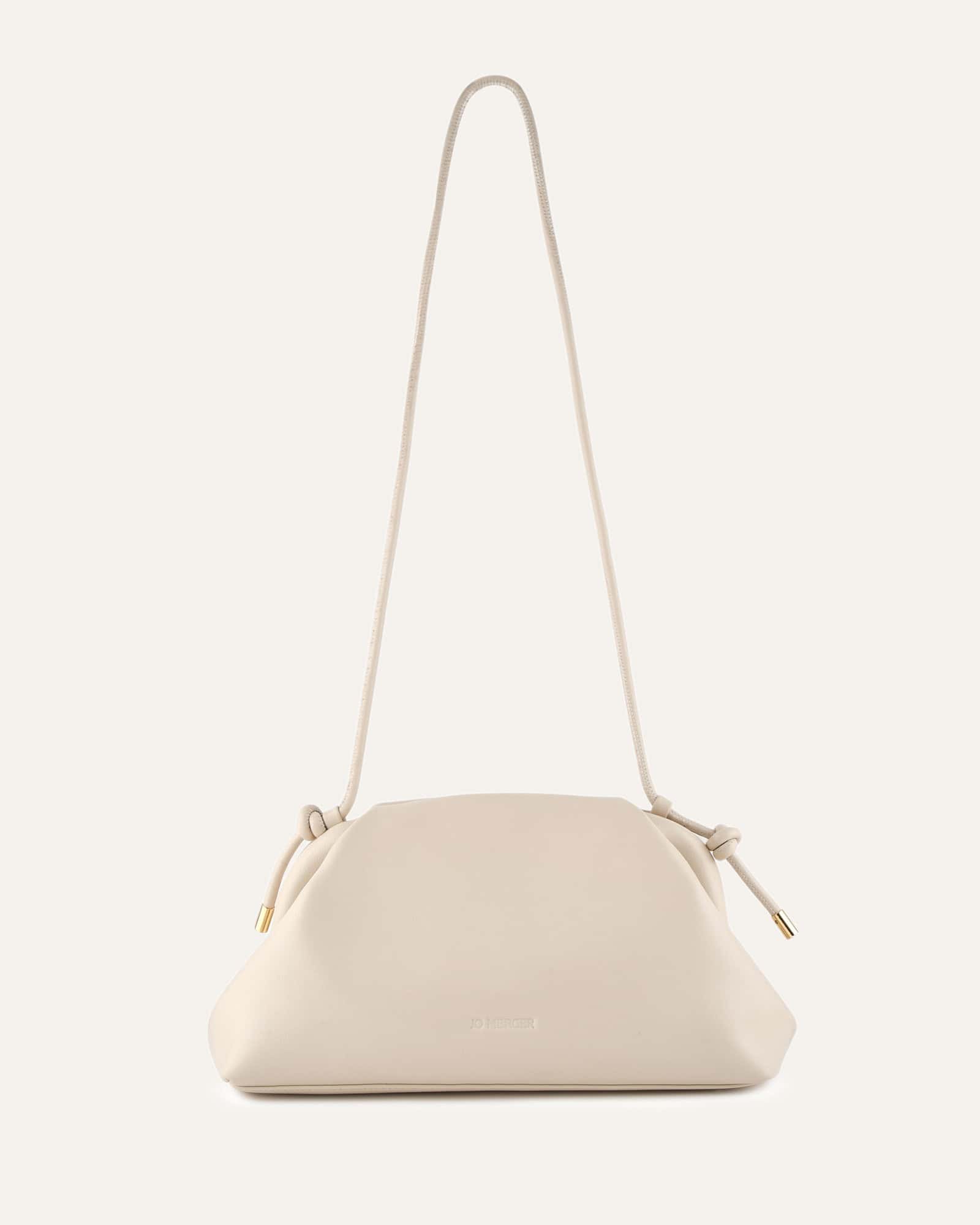 MILLY CROSSBODY BAG OFF WHITE LEATHER image