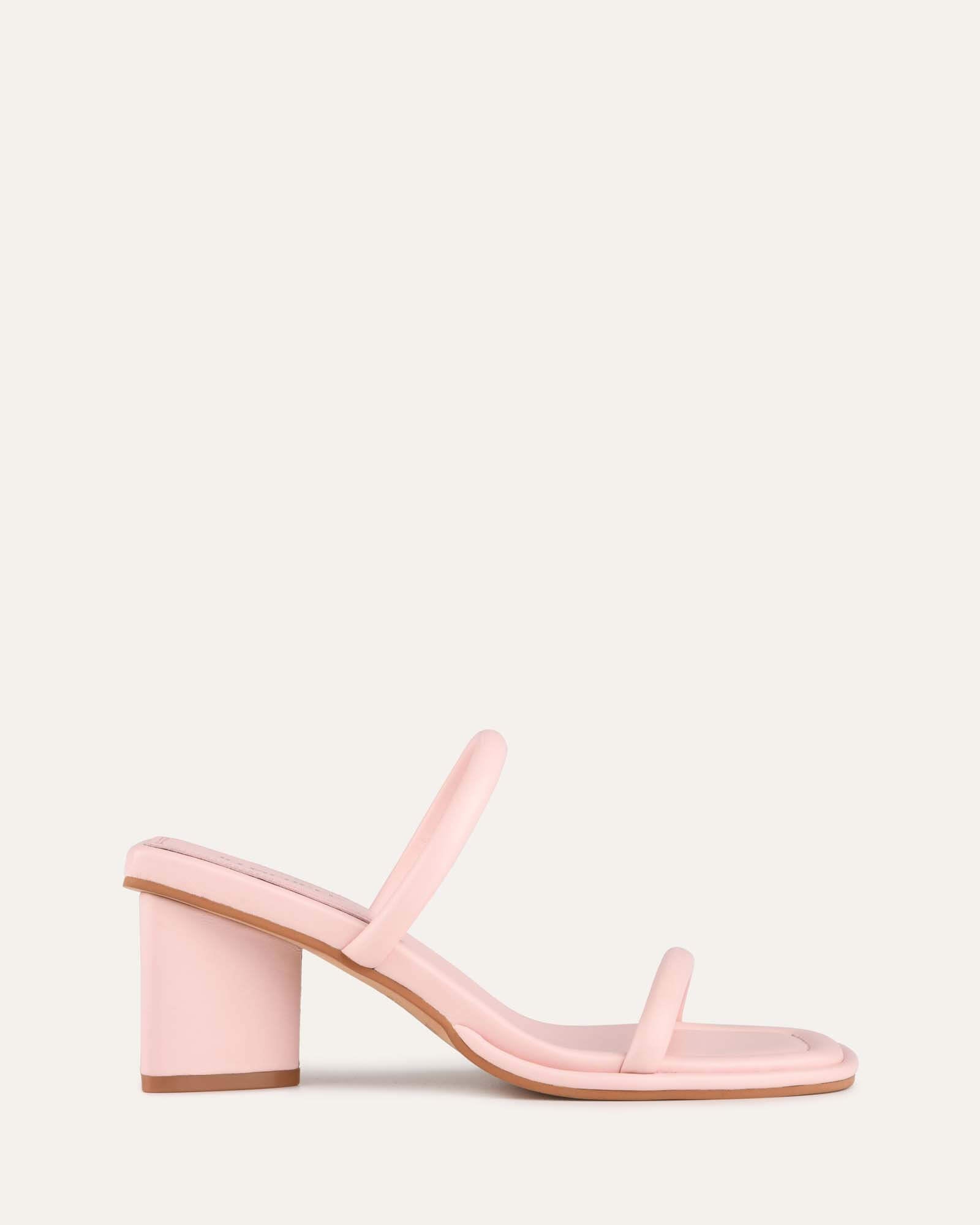 Lulu Women's Light Pink Block Heel Sandals | Aldo Shoes