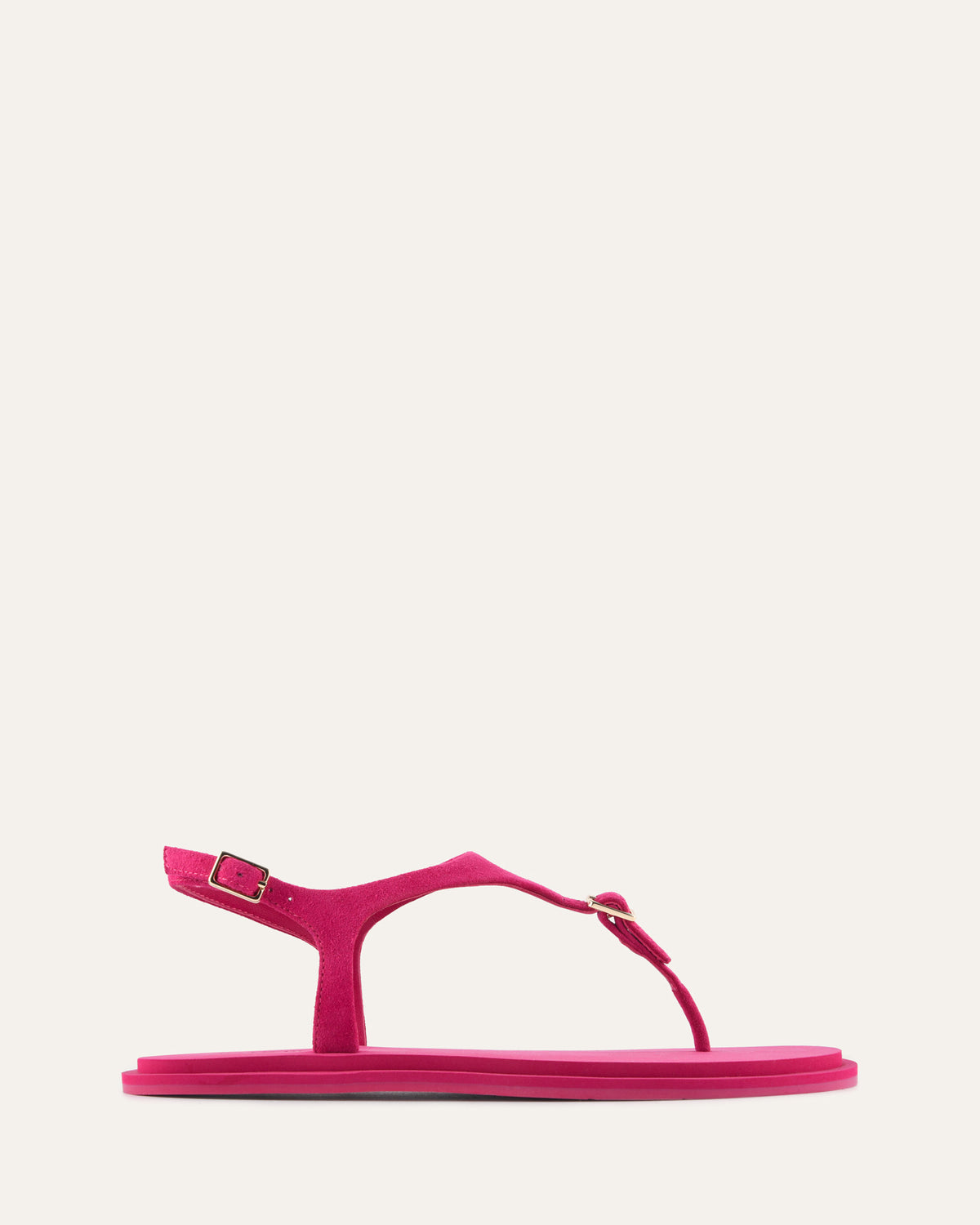 MIRO FLAT SANDALS FUSCHIA SUEDE