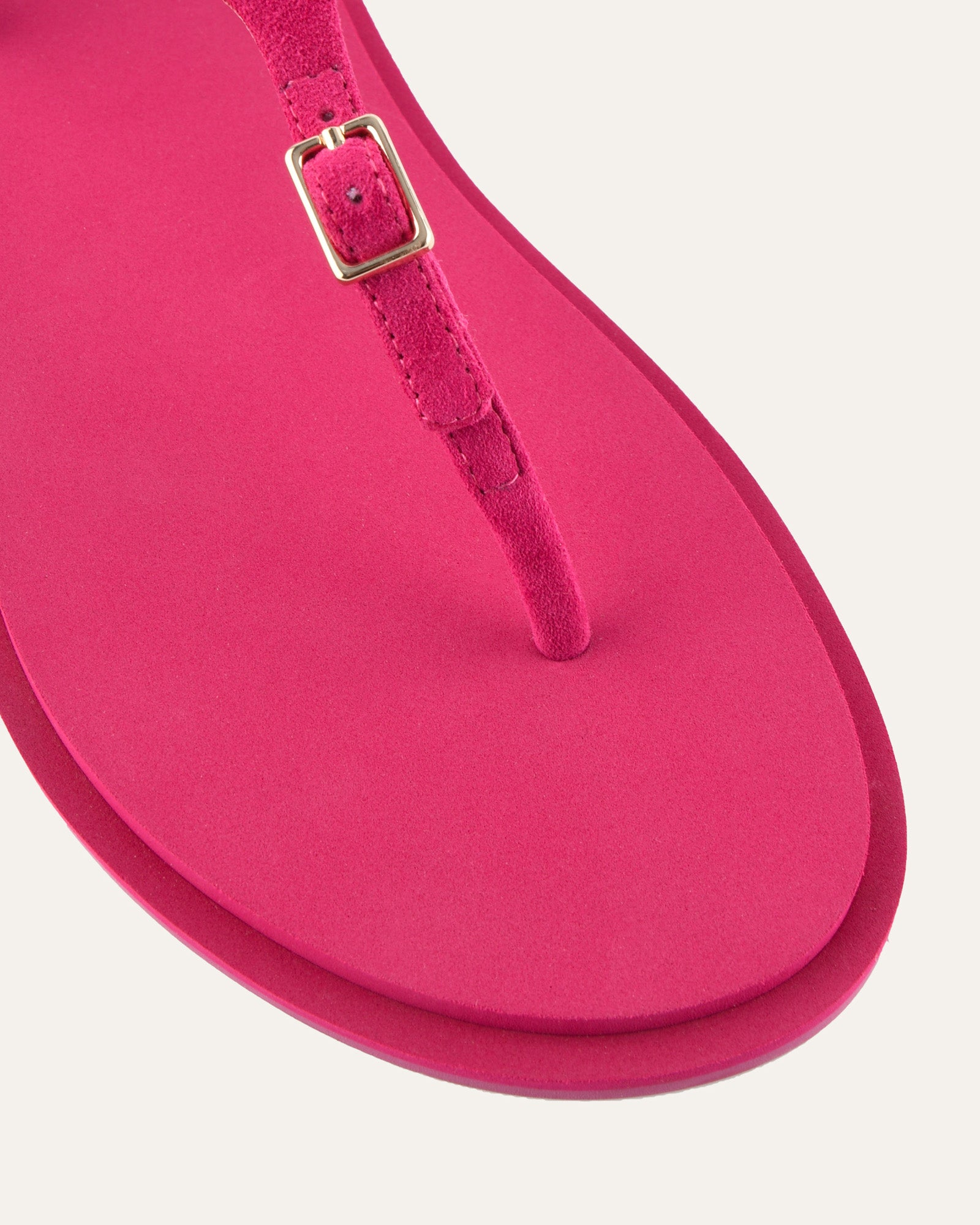 MIRO FLAT SANDALS FUSCHIA SUEDE image