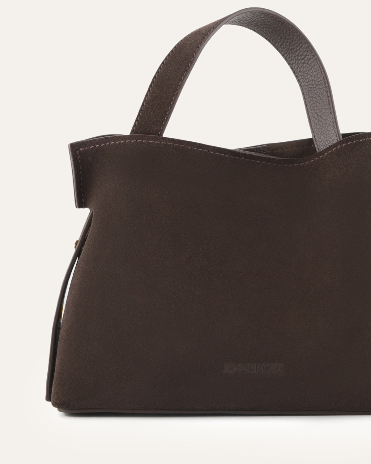 MISHI CROSSBODY BAG BITTER CHOC SUEDE