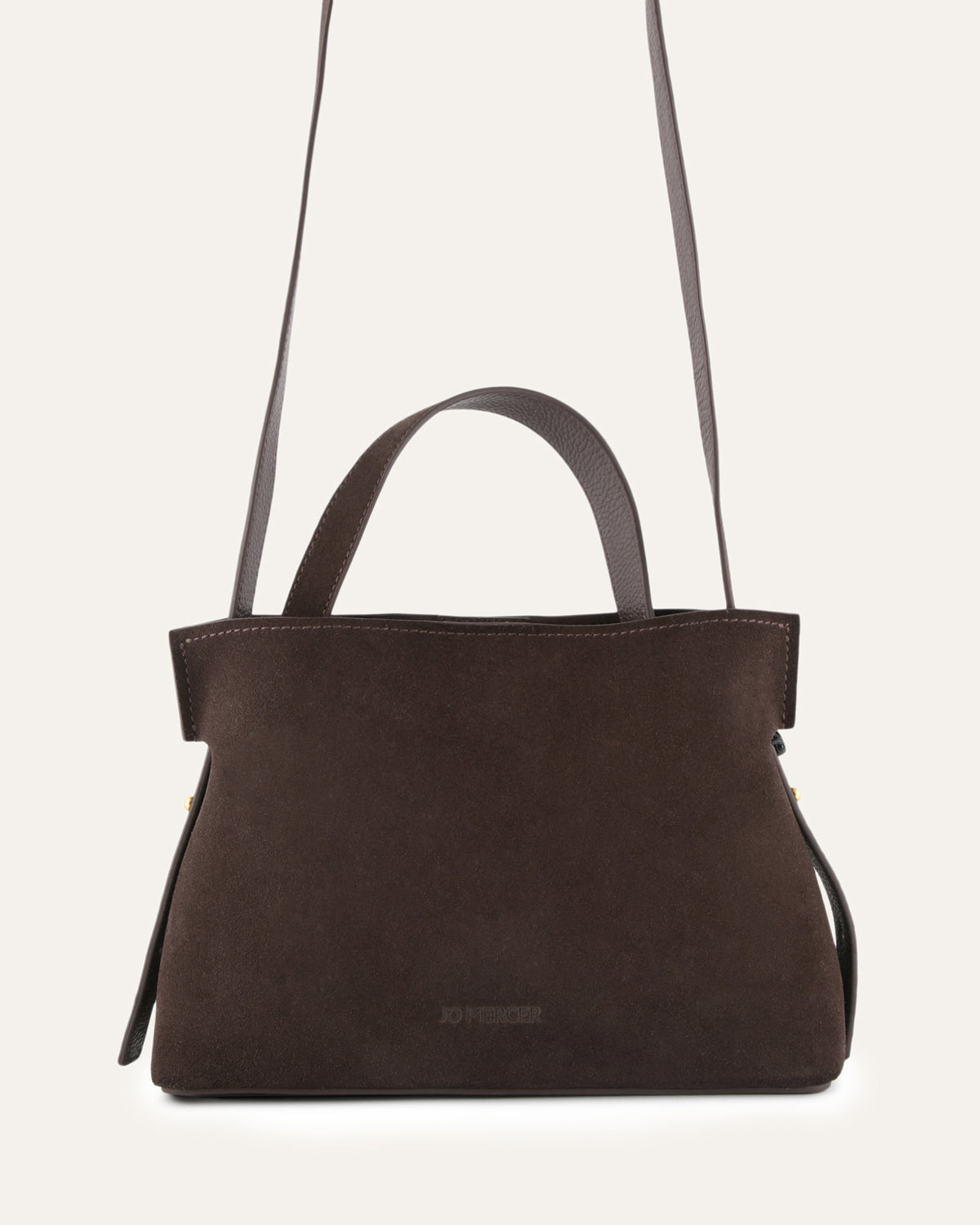 MISHI CROSSBODY BAG BITTER CHOC SUEDE
