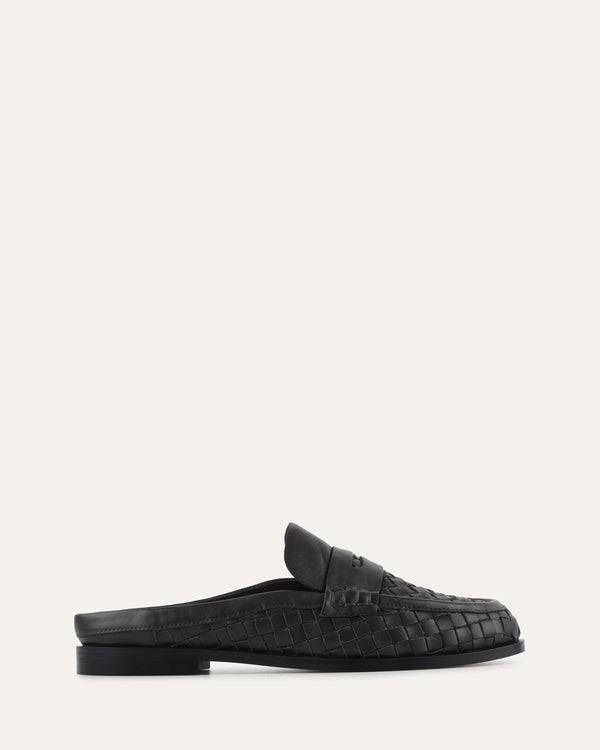 MOIRA LOAFERS BITTER CHOC LEATHER