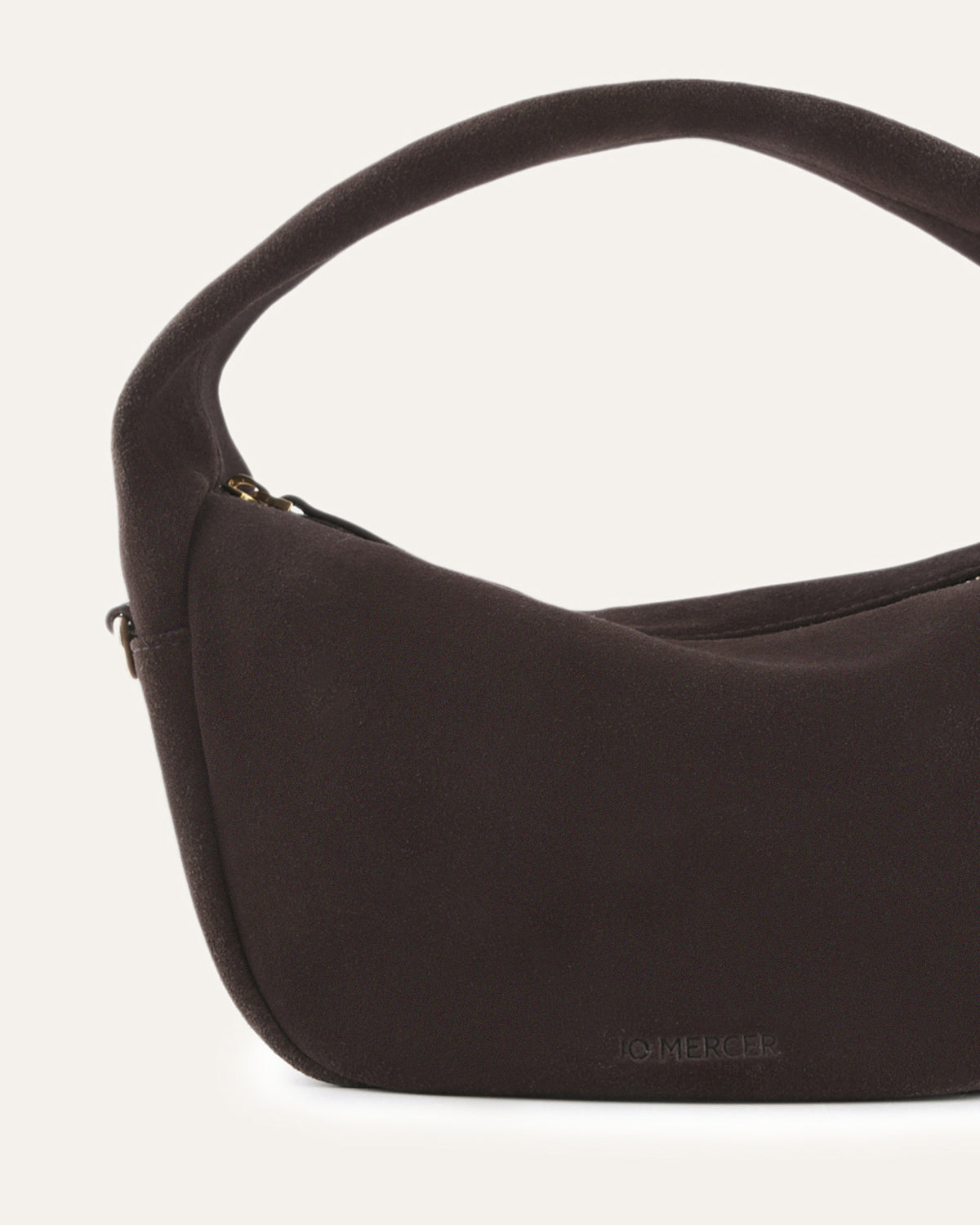 MOLLY CROSSBODY BAG BITTER CHOC SUEDE