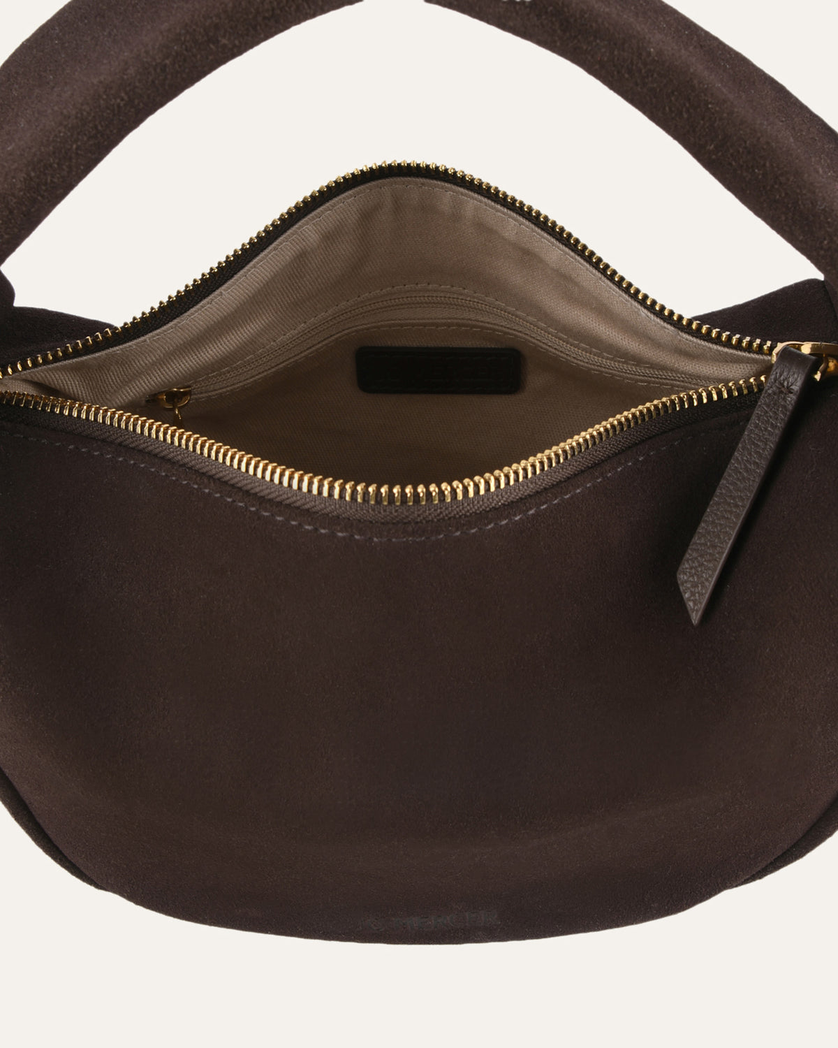 MOLLY CROSSBODY BAG BITTER CHOC SUEDE