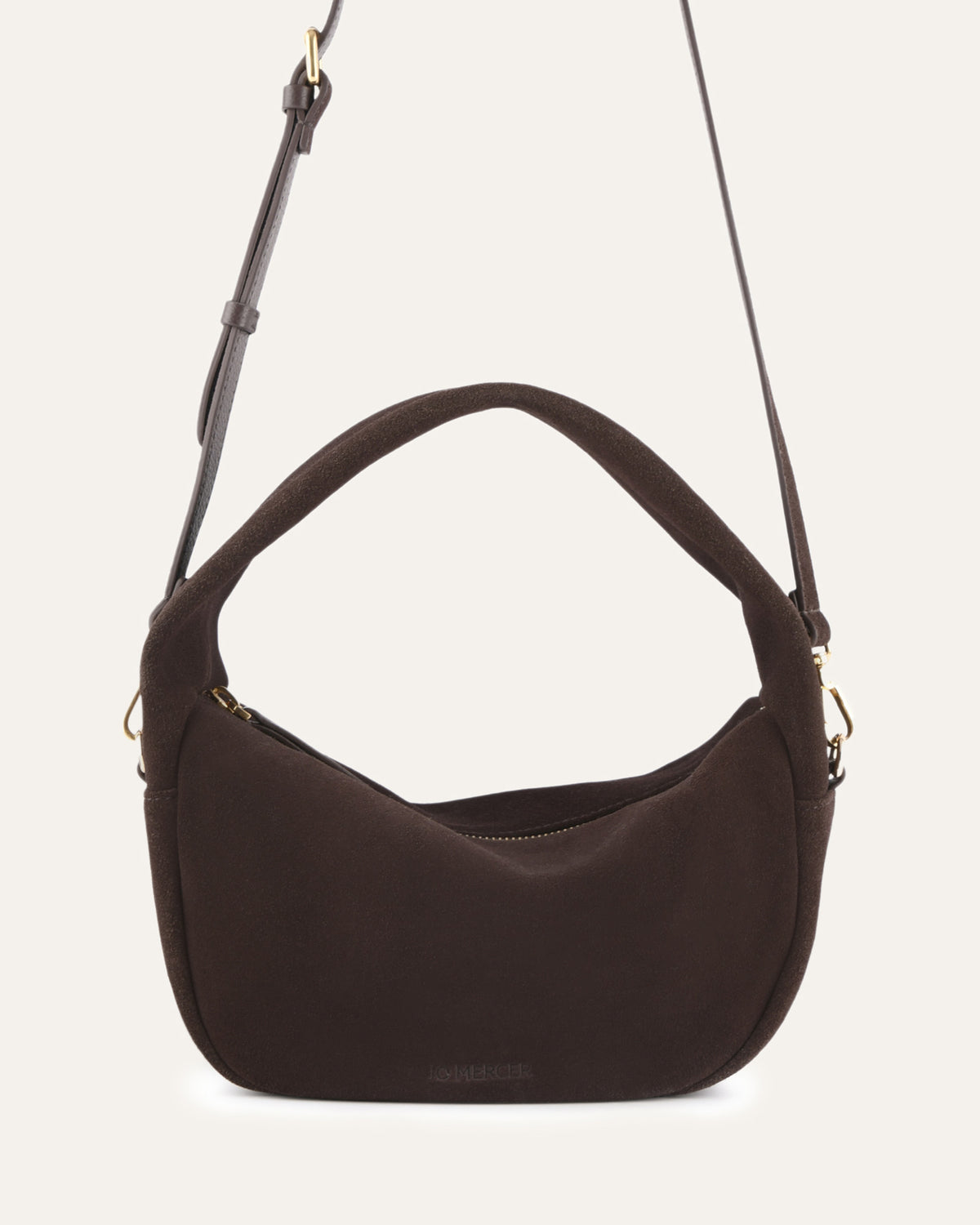 MOLLY CROSSBODY BAG BITTER CHOC SUEDE