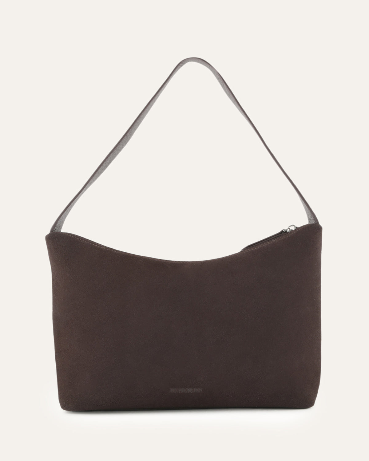 MORRIS SHOULDER BAG BITTER CHOC SUEDE
