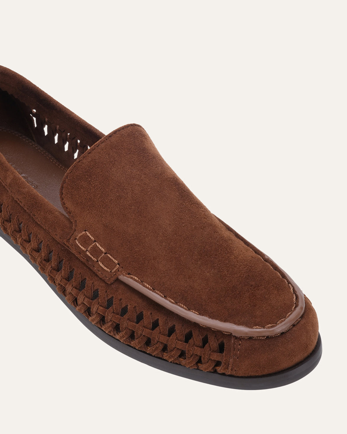 NELSON LOAFERS PECAN SUEDE