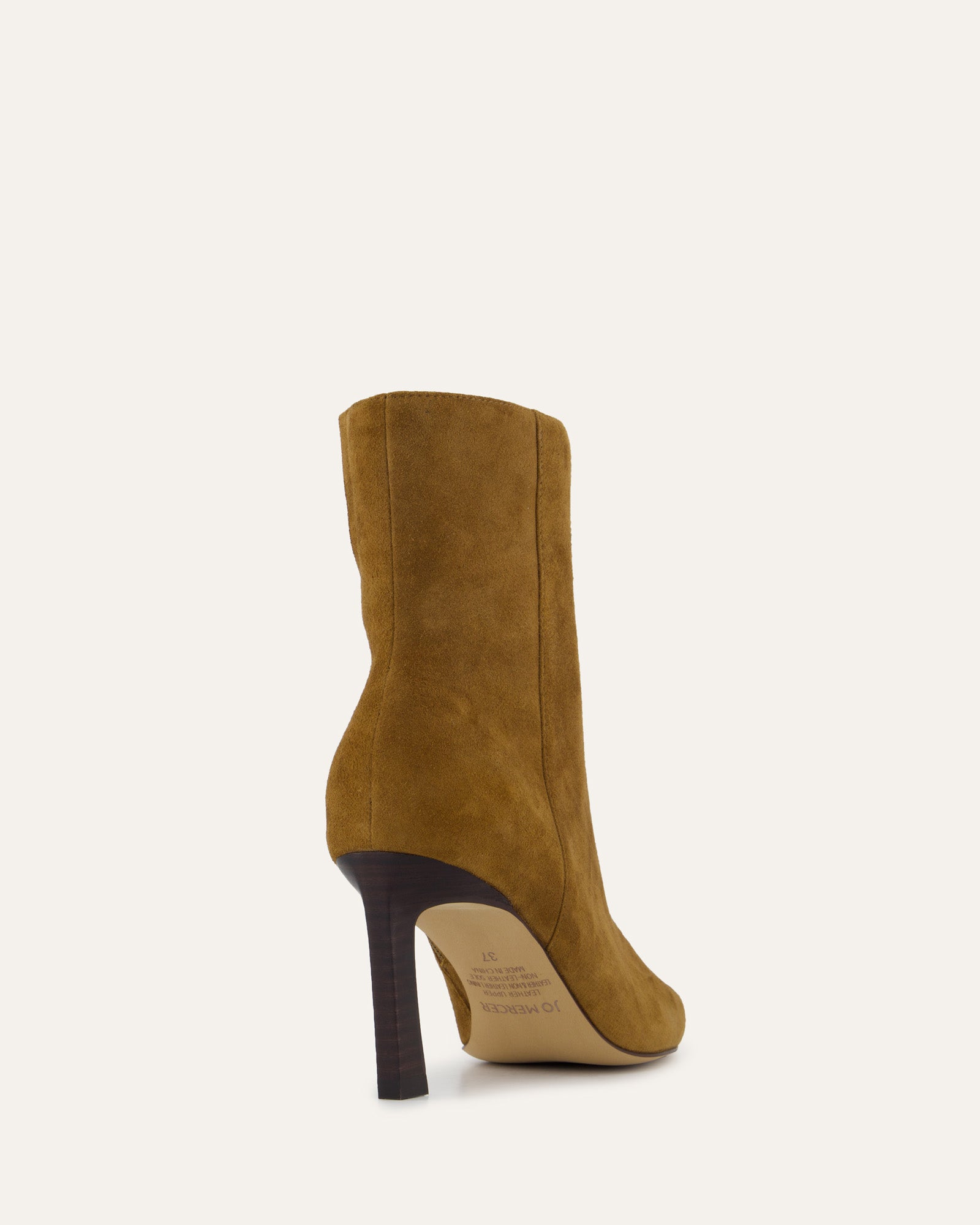 NESSIE MID ANKLE BOOTS BISCUIT SUEDE image