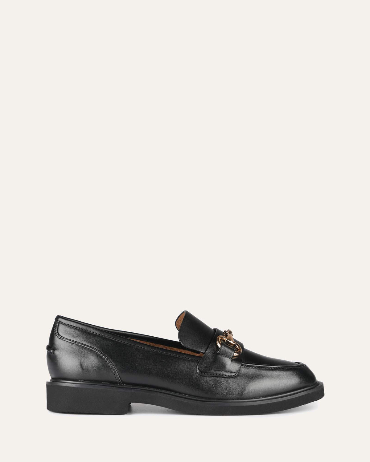 NORA LOAFERS BLACK LEATHER