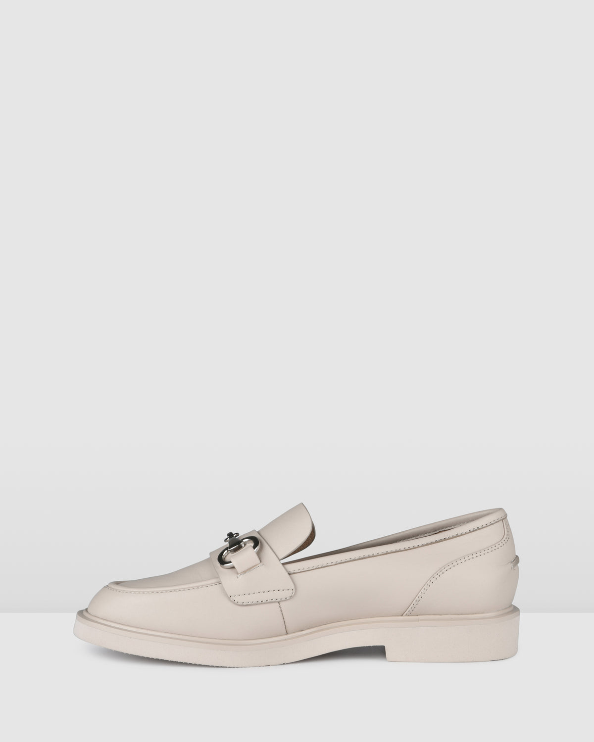 NORA LOAFERS BONE LEATHER