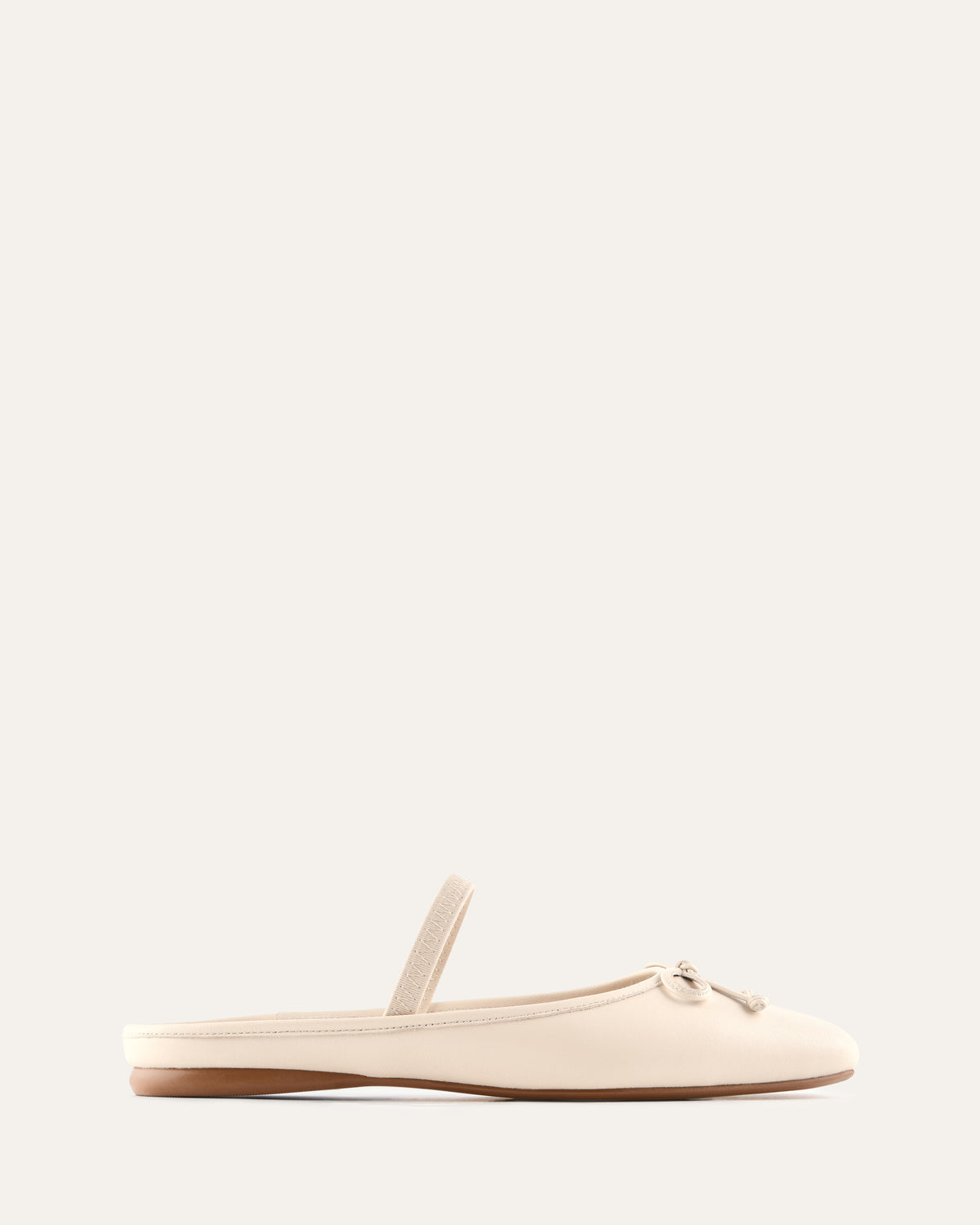 NOVA CASUAL FLATS OFF WHITE LEATHER
