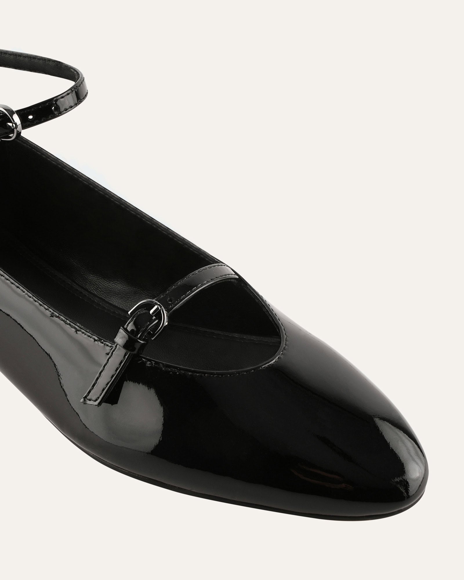 OAKLAND DRESS FLATS BLACK PATENT image