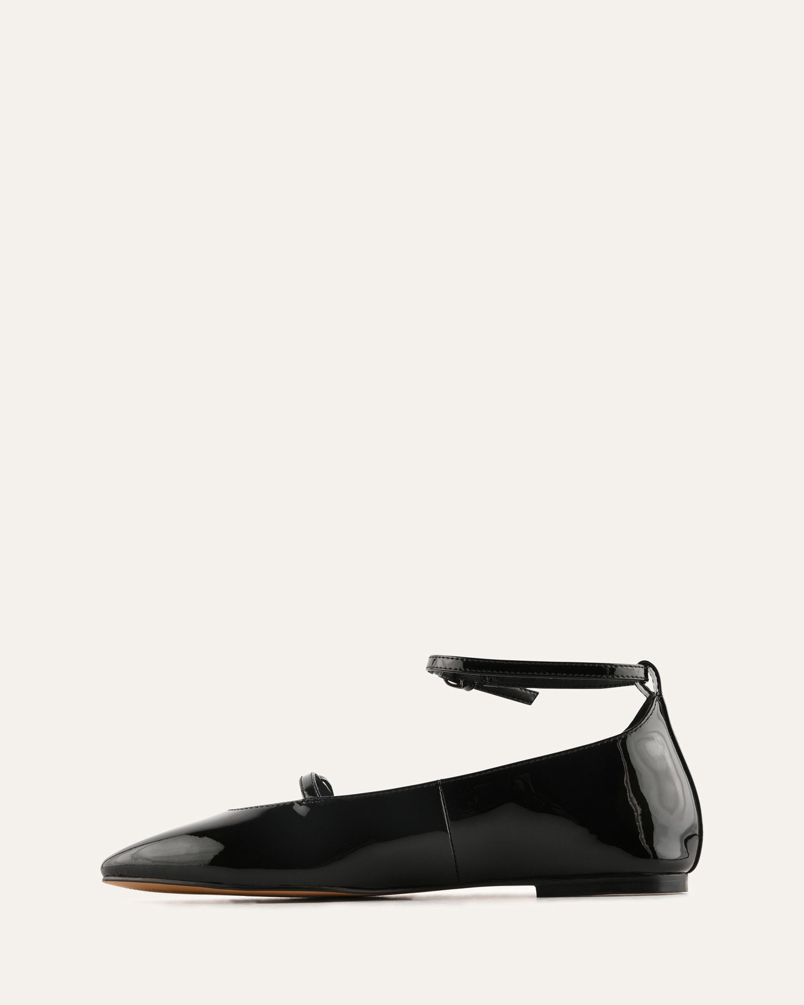 OAKLAND DRESS FLATS BLACK PATENT image