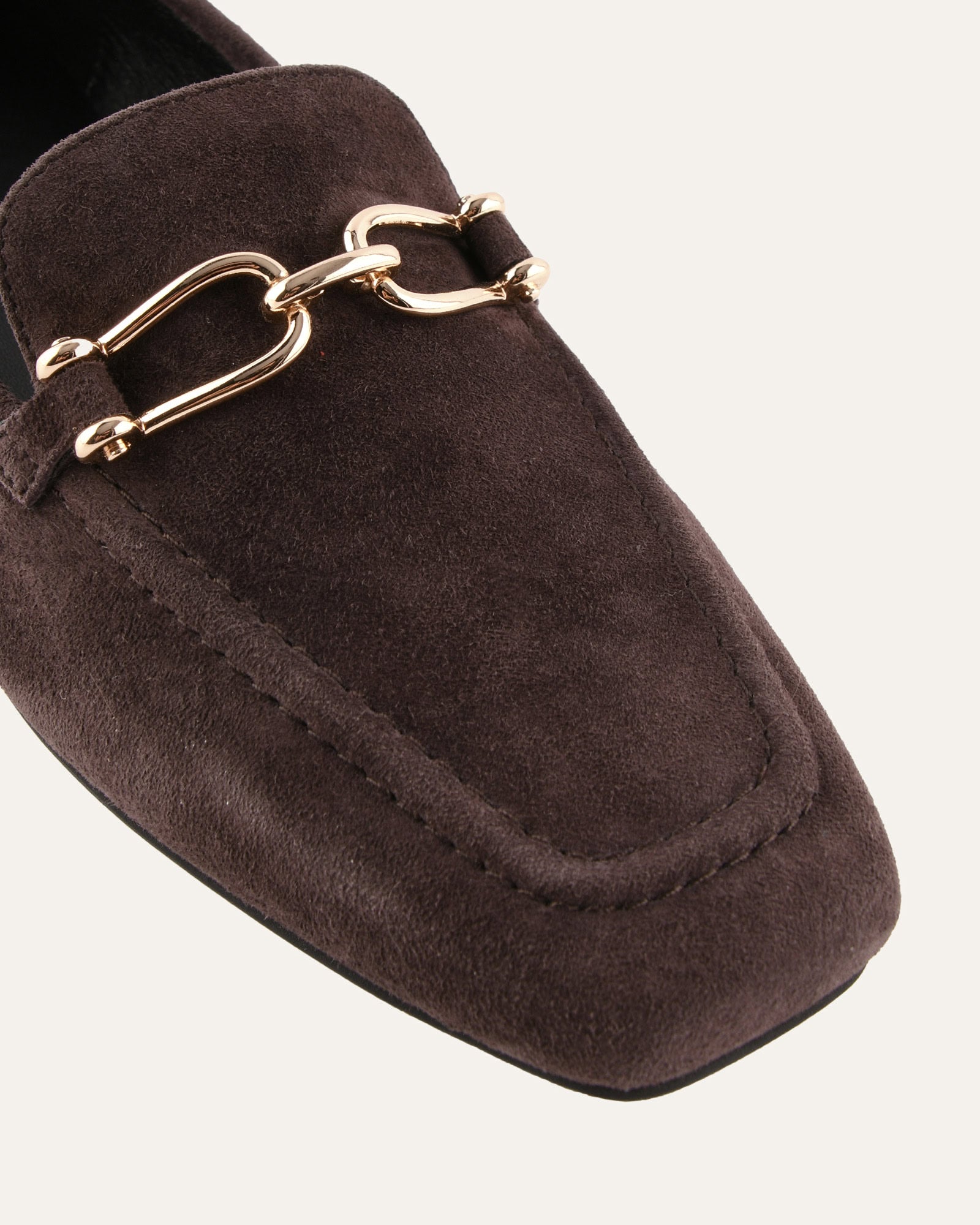 OCTAVIA LOAFERS BITTER CHOC SUEDE image