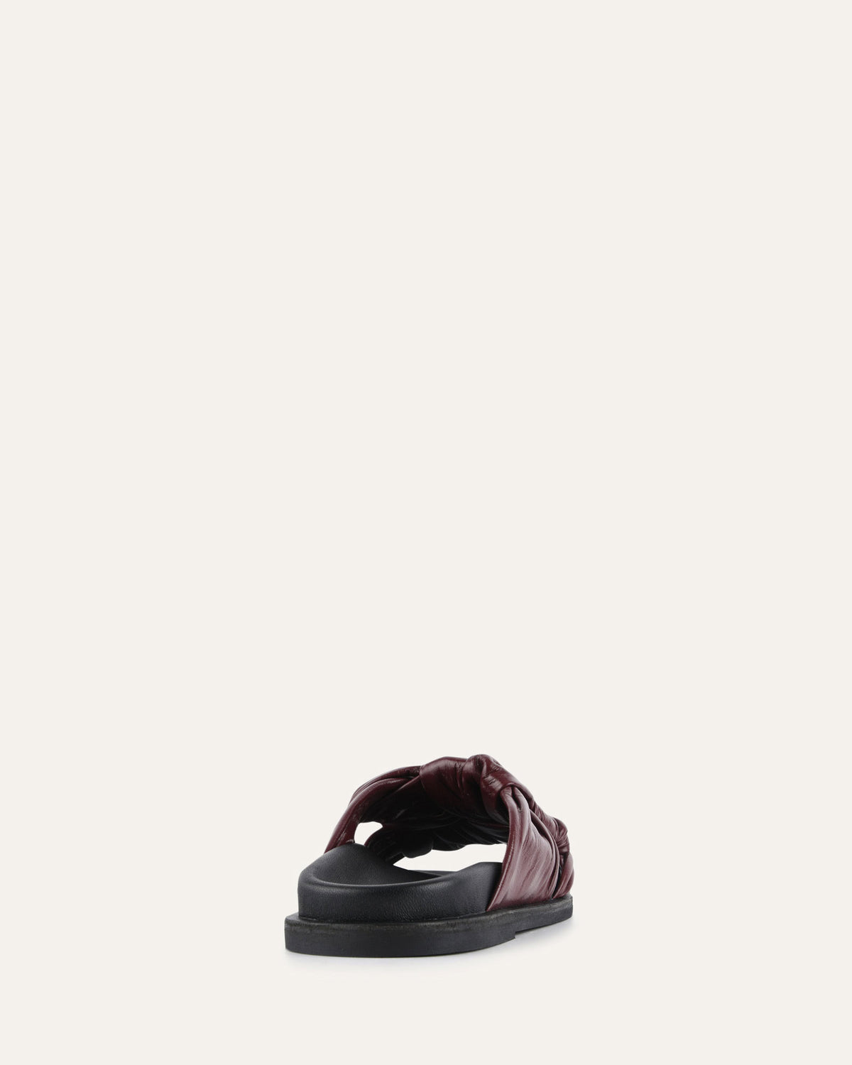 OLLIE FLAT SANDALS MULBERRY LEATHER