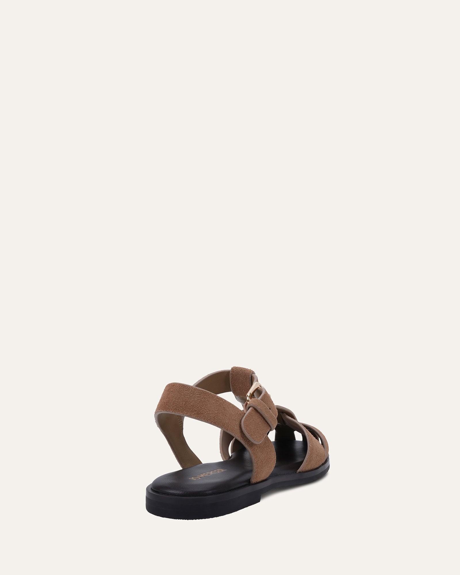 ONYX FLAT SANDALS CAMEL SUEDE image