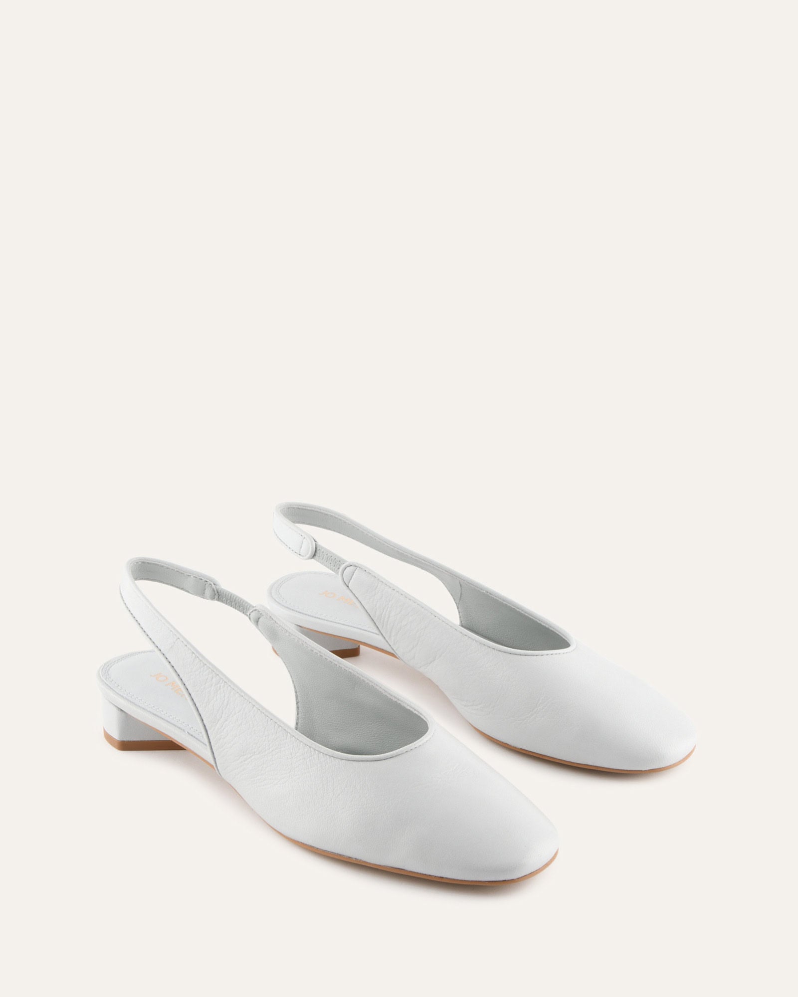 ORBIT LOW HEELS DUSK BLUE LEATHER image