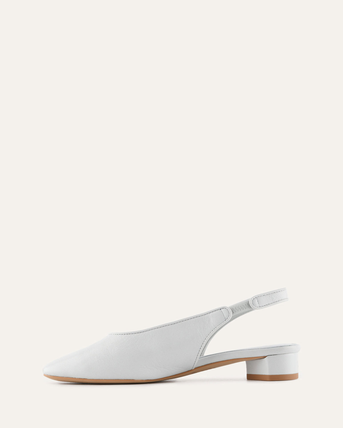 ORBIT LOW HEELS DUSK BLUE LEATHER