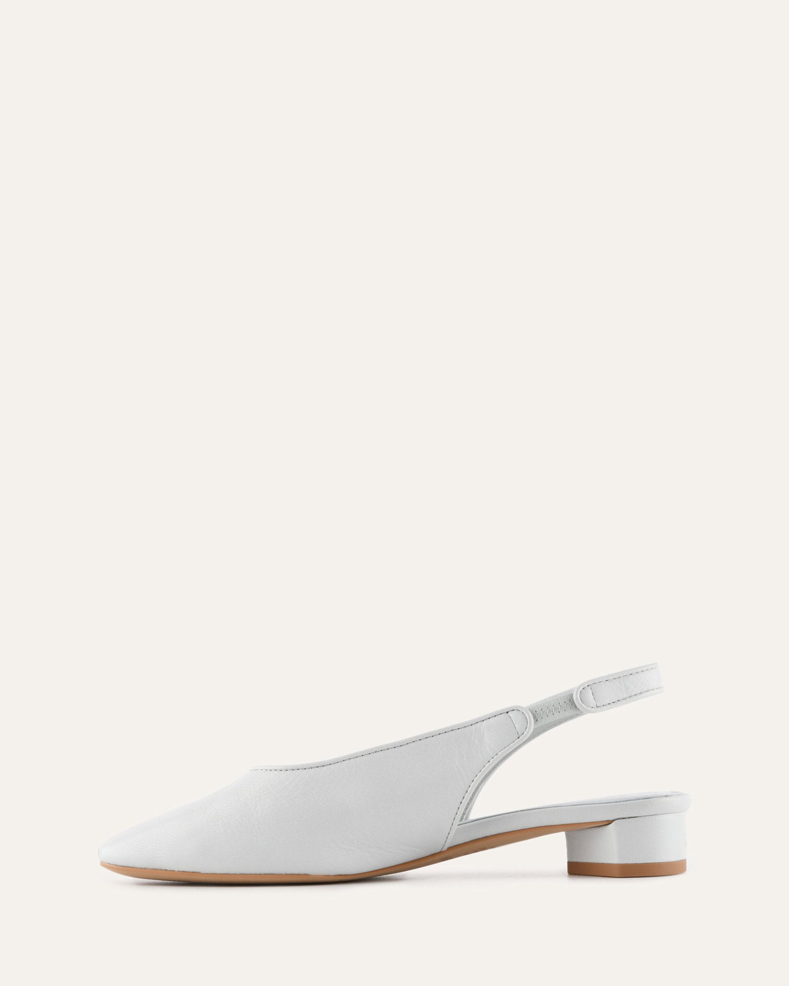 ORBIT LOW HEELS DUSK BLUE LEATHER image