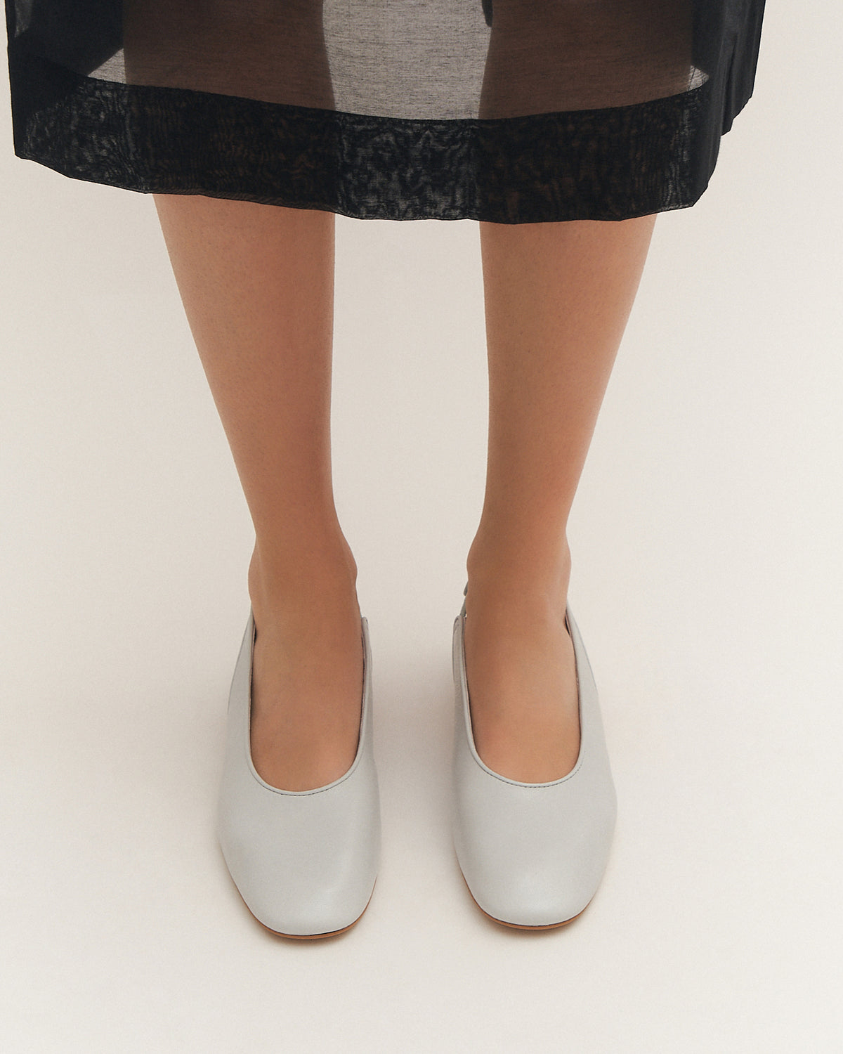 ORBIT LOW HEELS DUSK BLUE LEATHER