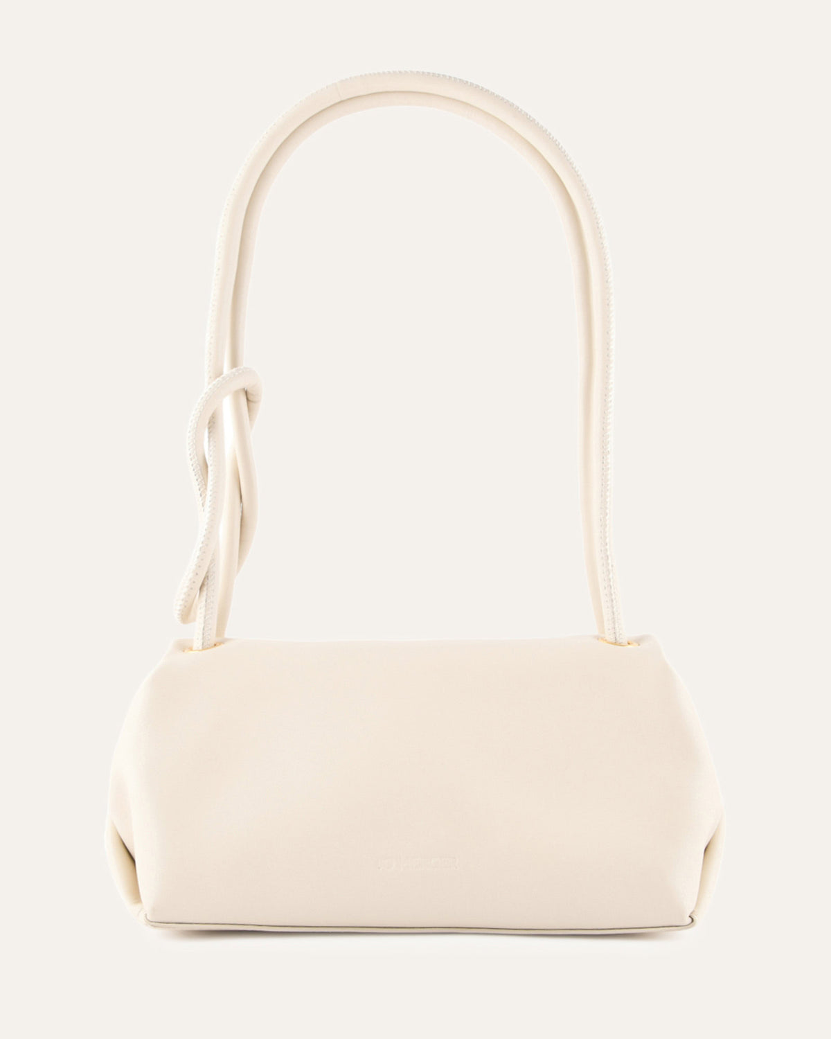 ORCHID SHOULDER BAG OFF WHITE LEATHER