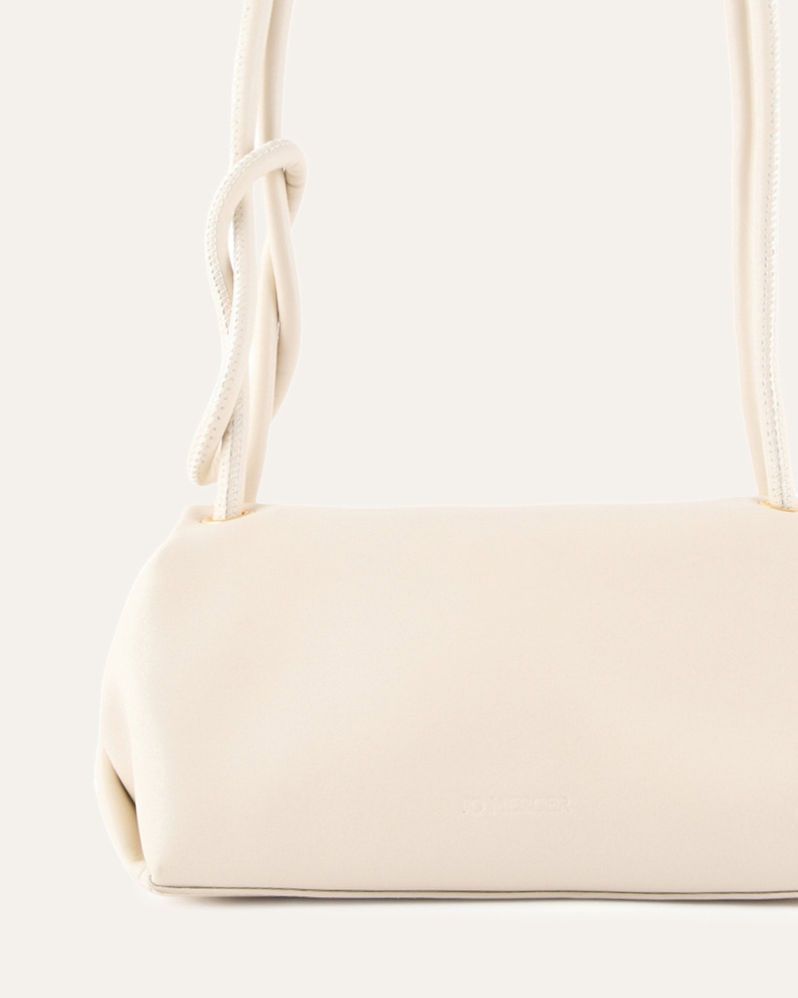 ORCHID SHOULDER BAG OFF WHITE LEATHER image