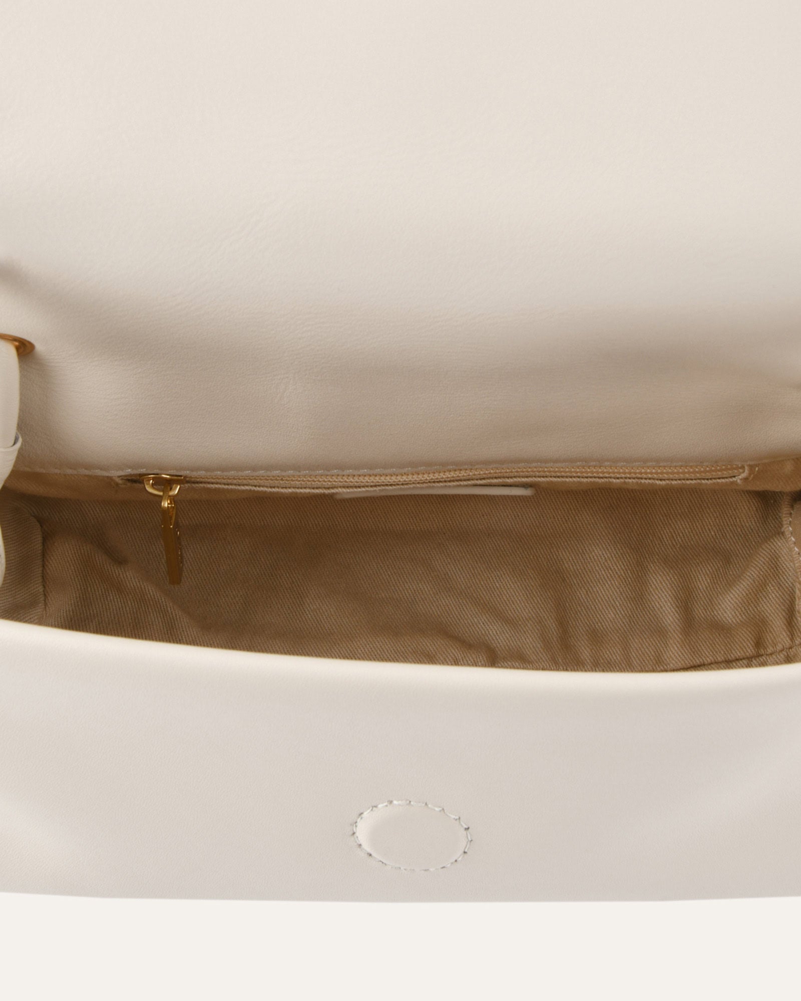 ORCHID SHOULDER BAG OFF WHITE LEATHER image