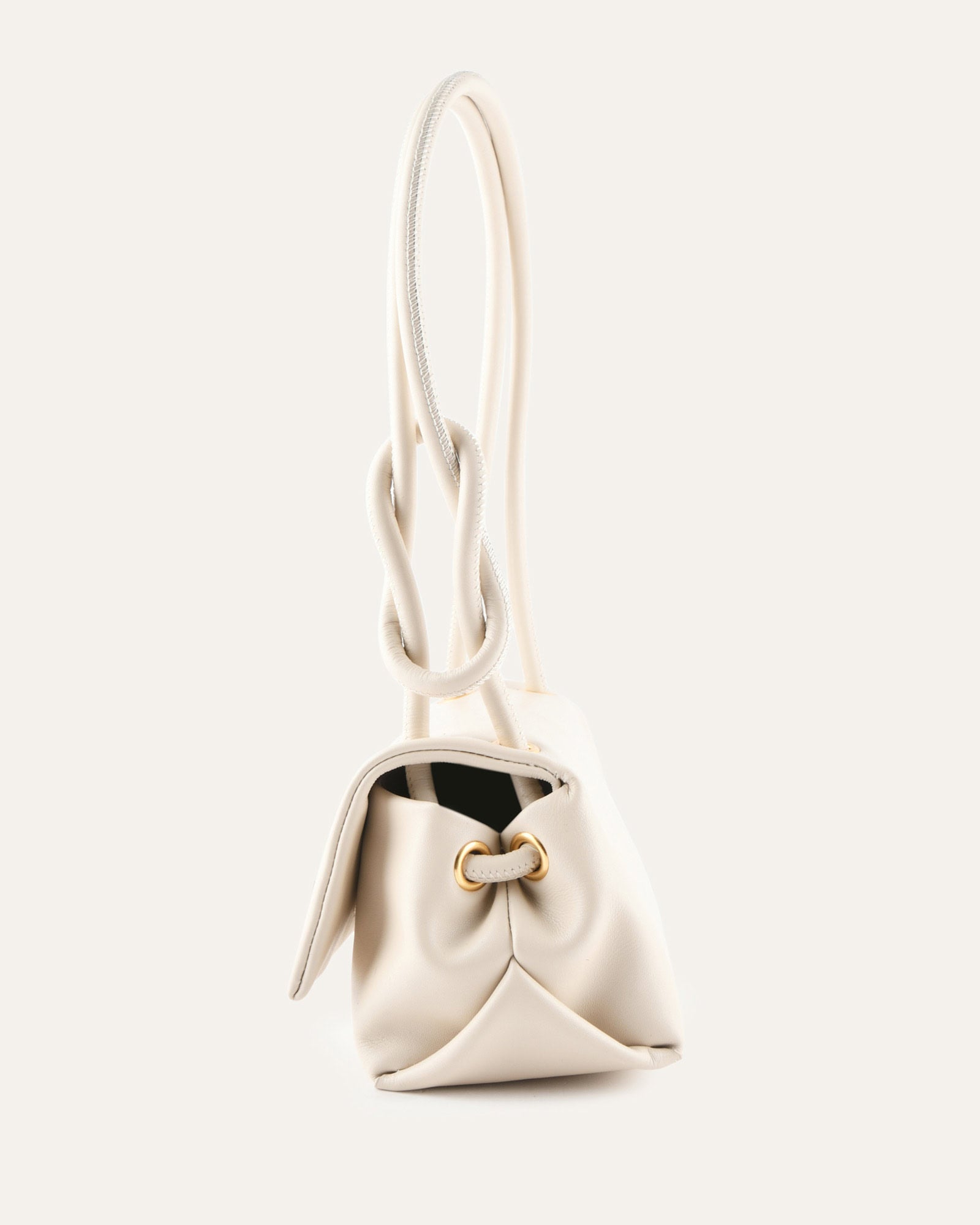 ORCHID SHOULDER BAG OFF WHITE LEATHER image
