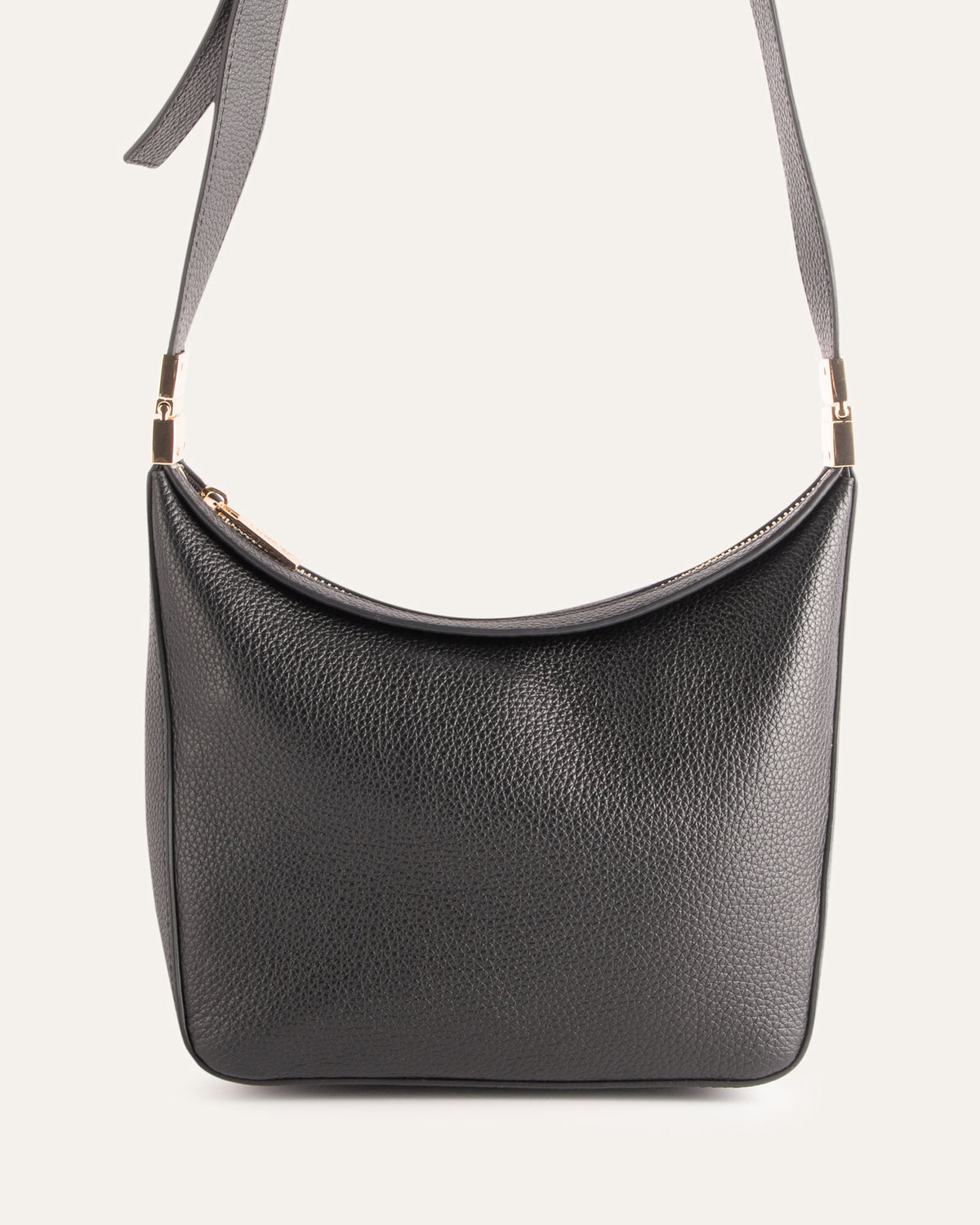 ORTEGA CROSSBODY BAG BLACK LEATHER