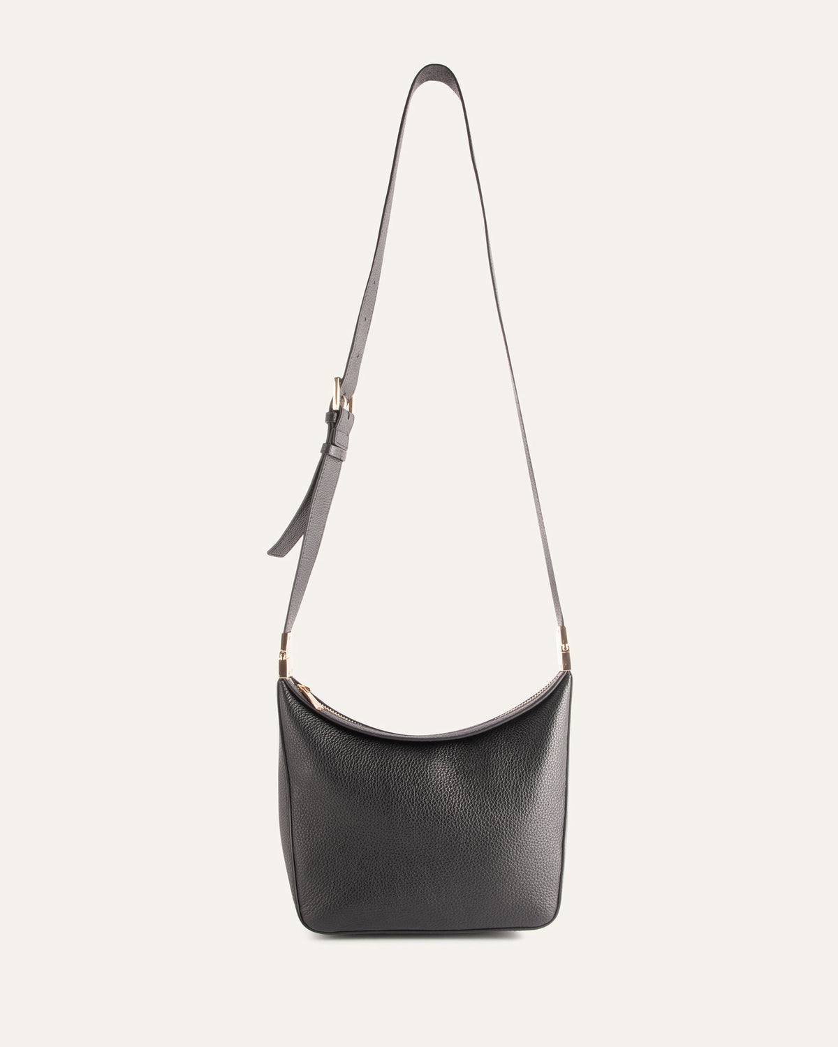 ORTEGA CROSSBODY BAG BLACK LEATHER