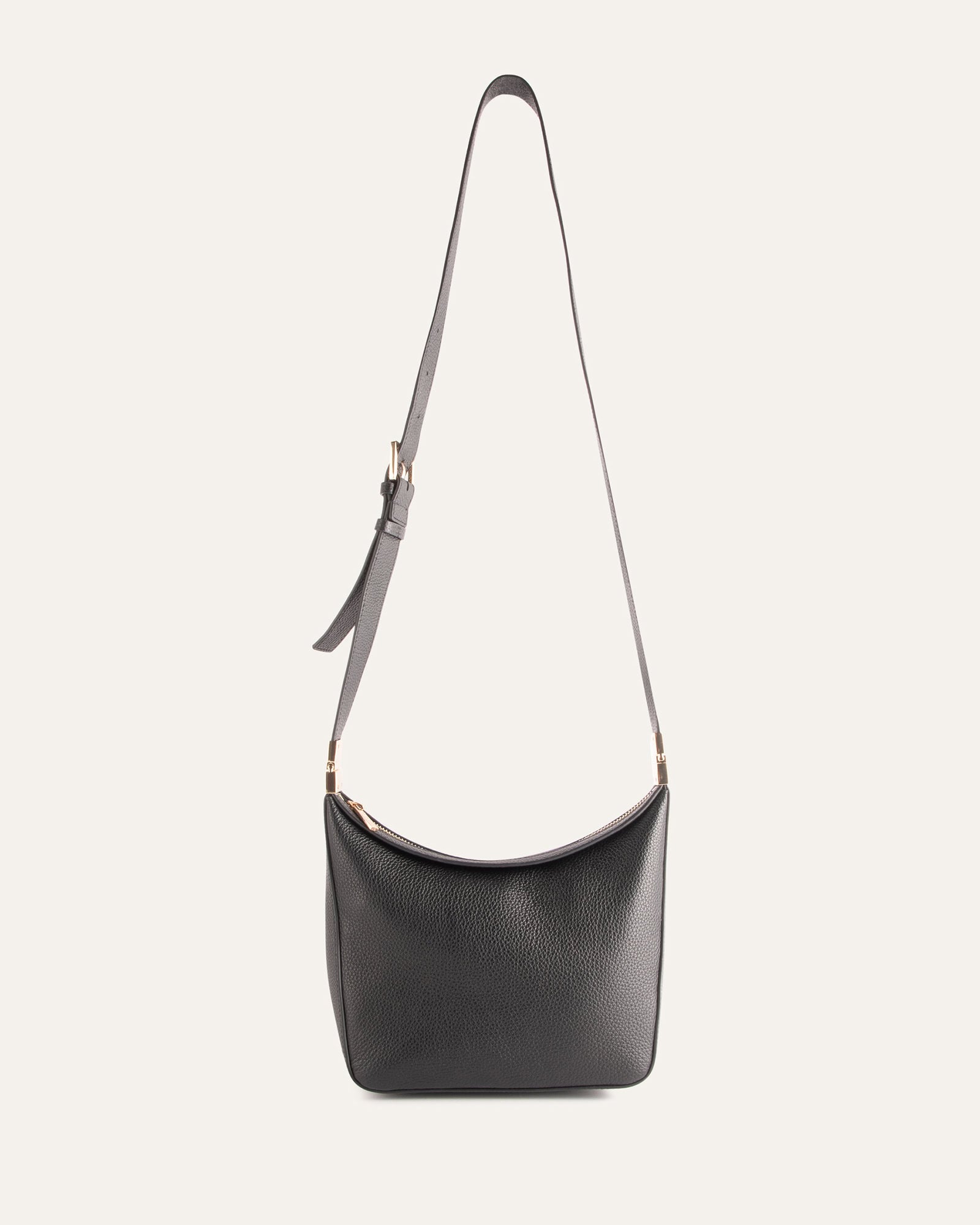 ORTEGA CROSSBODY BAG BLACK LEATHER image