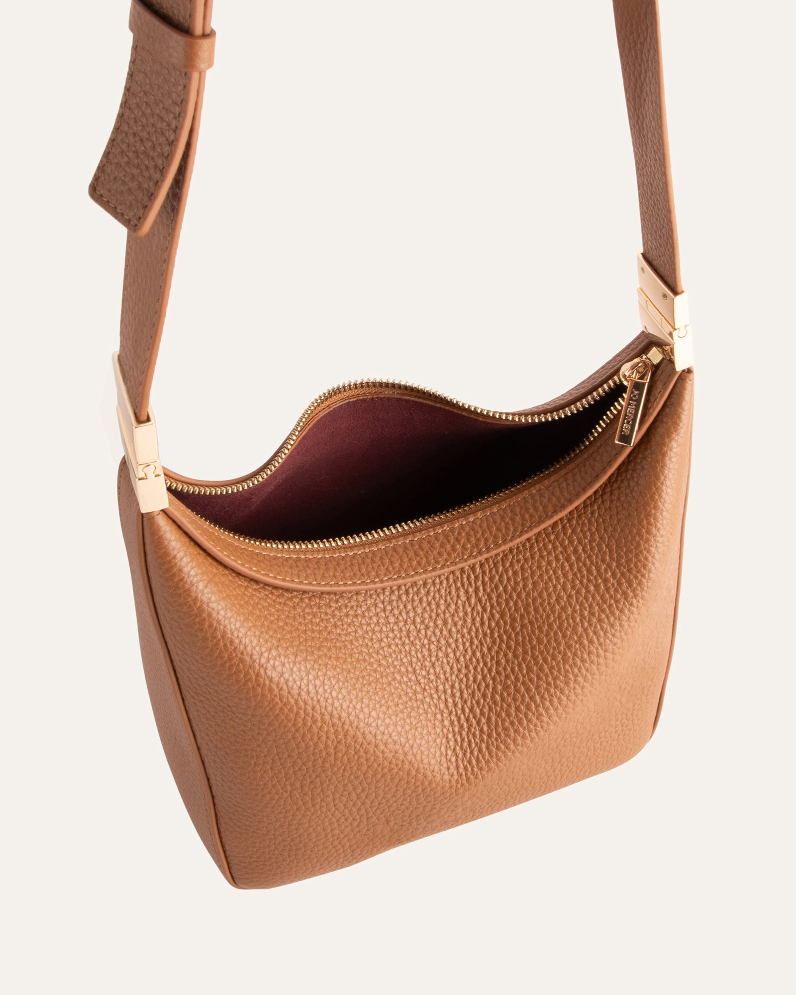ORTEGA CROSSBODY BAG TAN LEATHER image