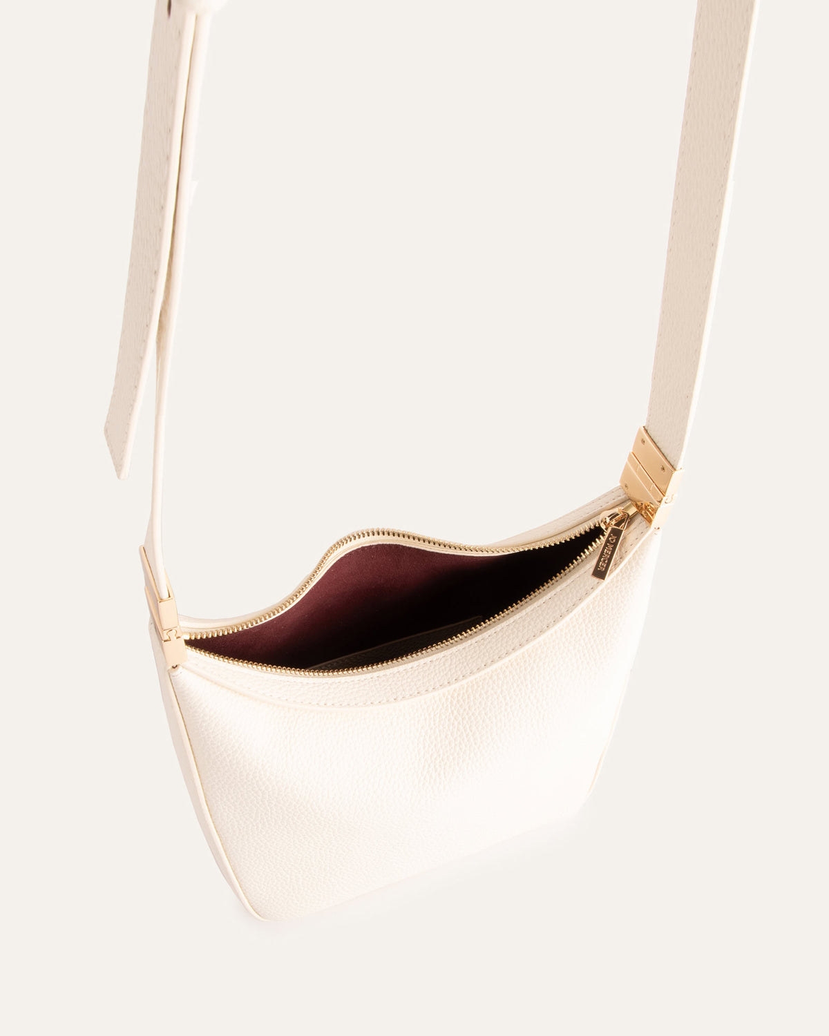 ORTEGA CROSSBODY BAG WHITE LEATHER