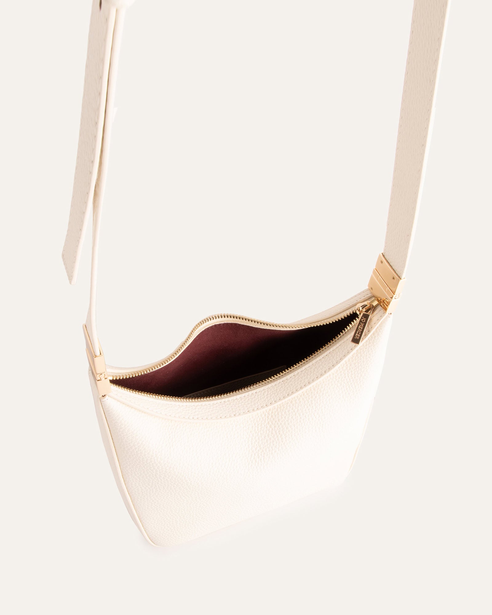 ORTEGA CROSSBODY BAG WHITE LEATHER image