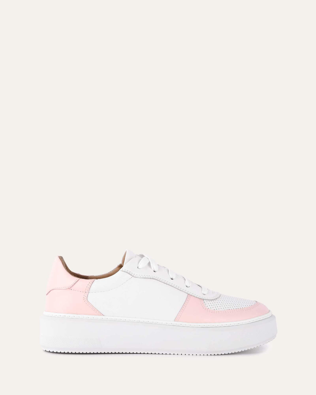 OTTO SNEAKERS WHITE SOFT PINK LEATHER