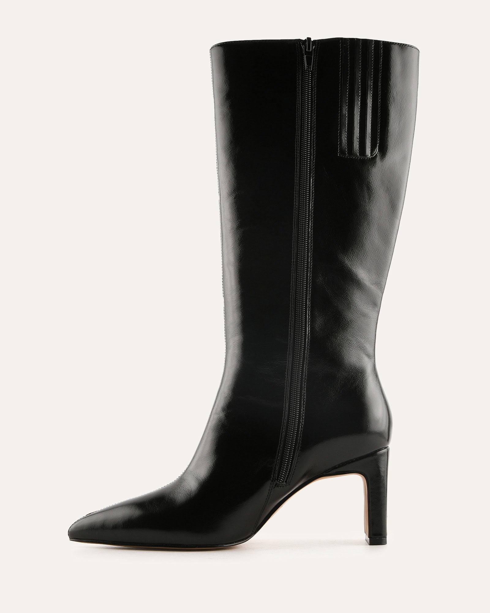 PACEY CALF BOOTS BLACK LEATHER image