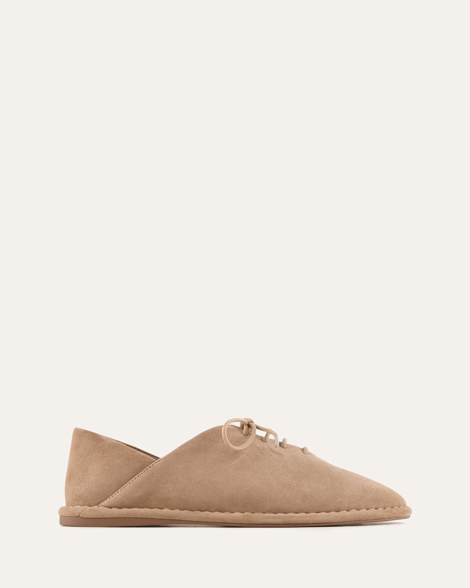 PAISLEY LACE UPS LATTE SUEDE image