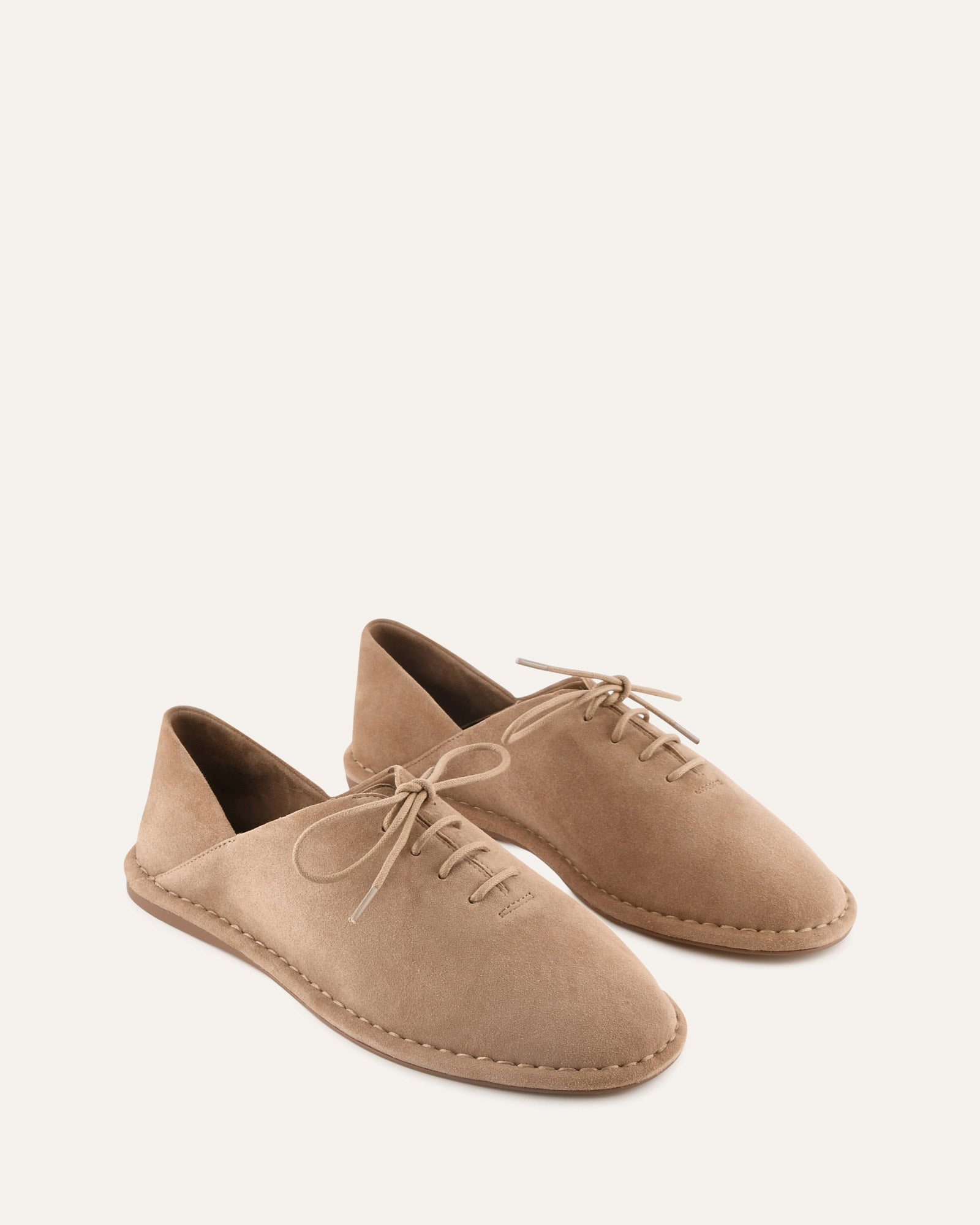 PAISLEY LACE UPS LATTE SUEDE image