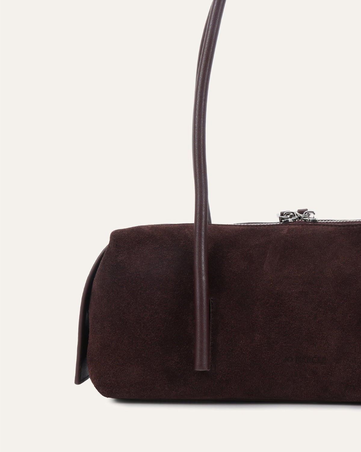PAMELA SHOULDER BAG CHOC SUEDE