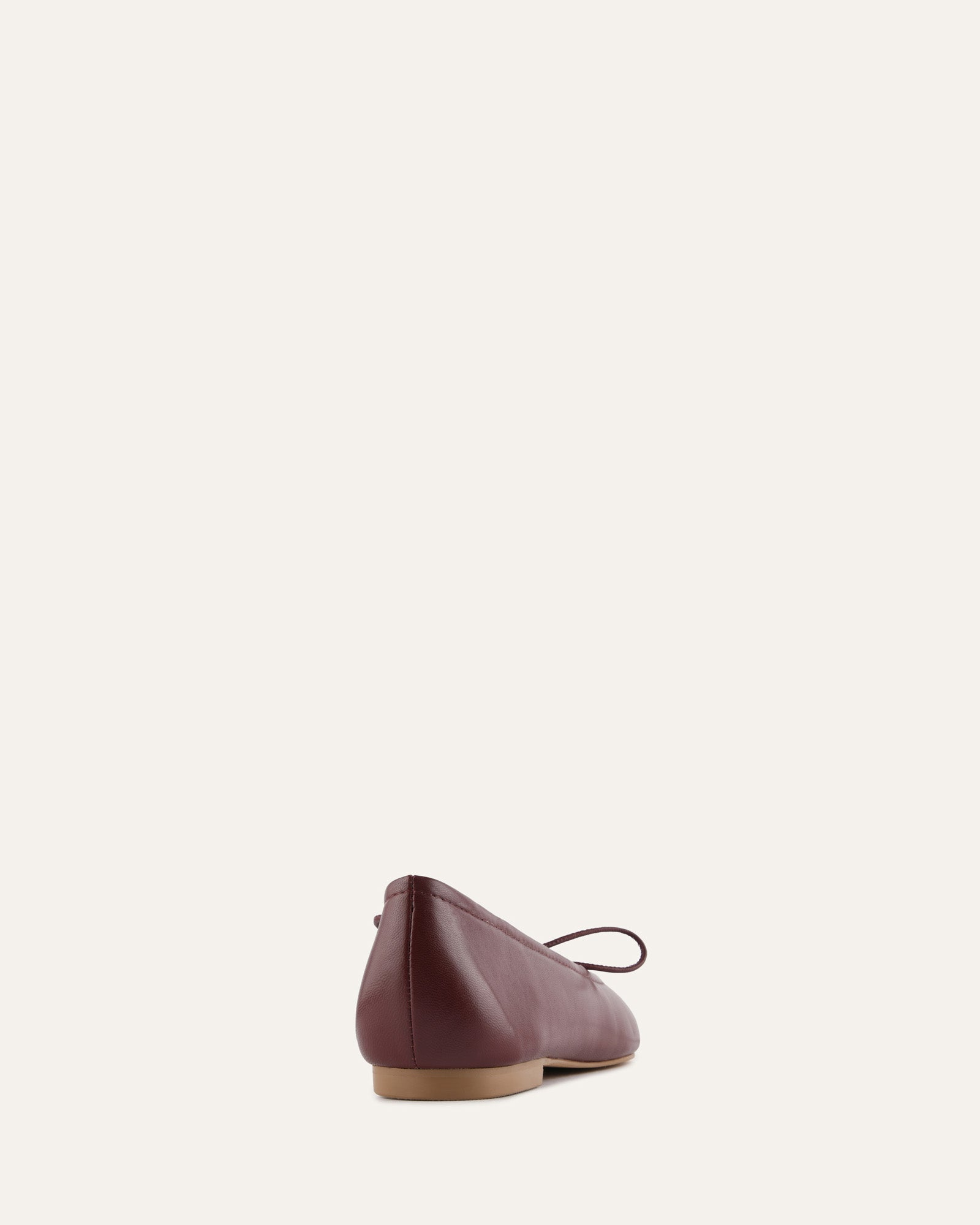 PETAL CASUAL FLATS MULBERRY LEATHER image
