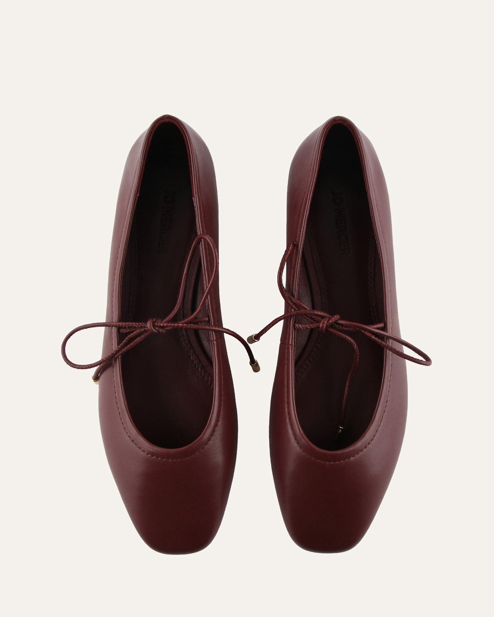 PETAL CASUAL FLATS MULBERRY LEATHER image