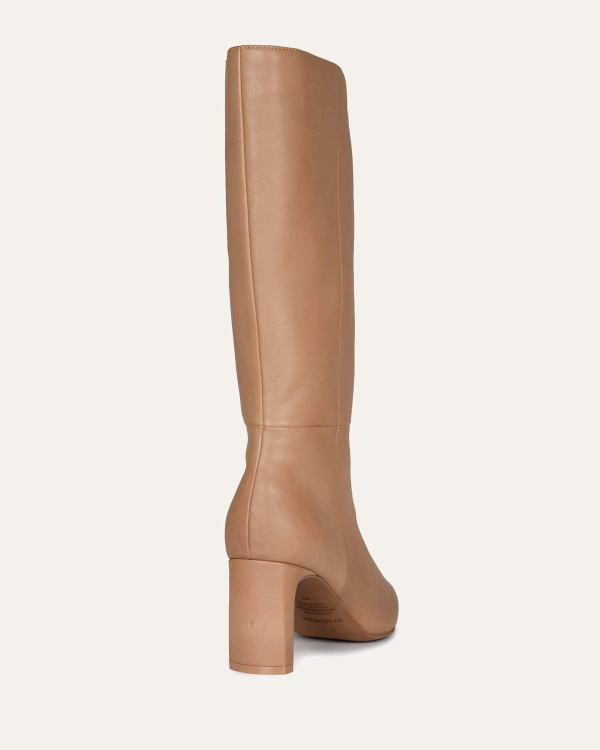 PIXIE CALF BOOTS BEIGE LEATHER
