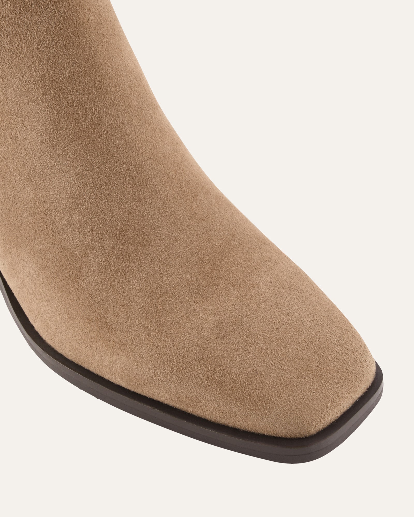 QUADE MID ANKLE BOOTS LATTE SUEDE image