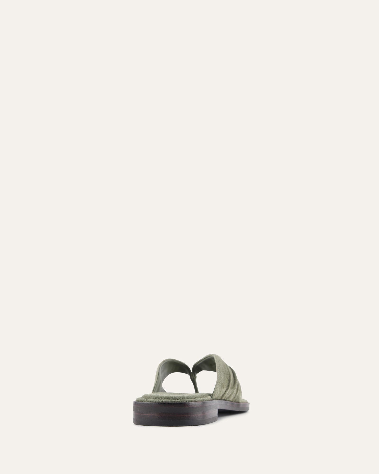 REGGIE FLAT SANDALS SAGE SUEDE image