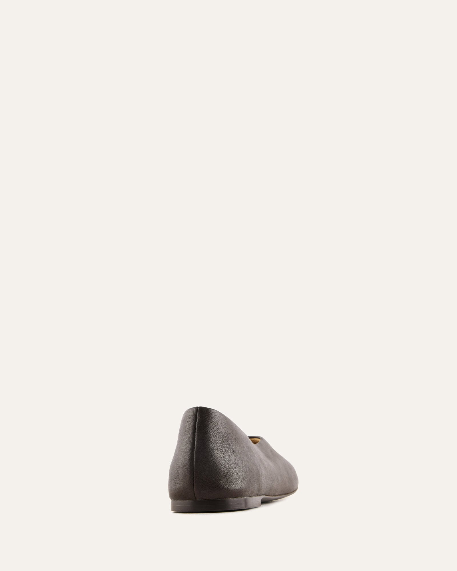 RHODE CASUAL FLATS BITTER CHOC LEATHER image