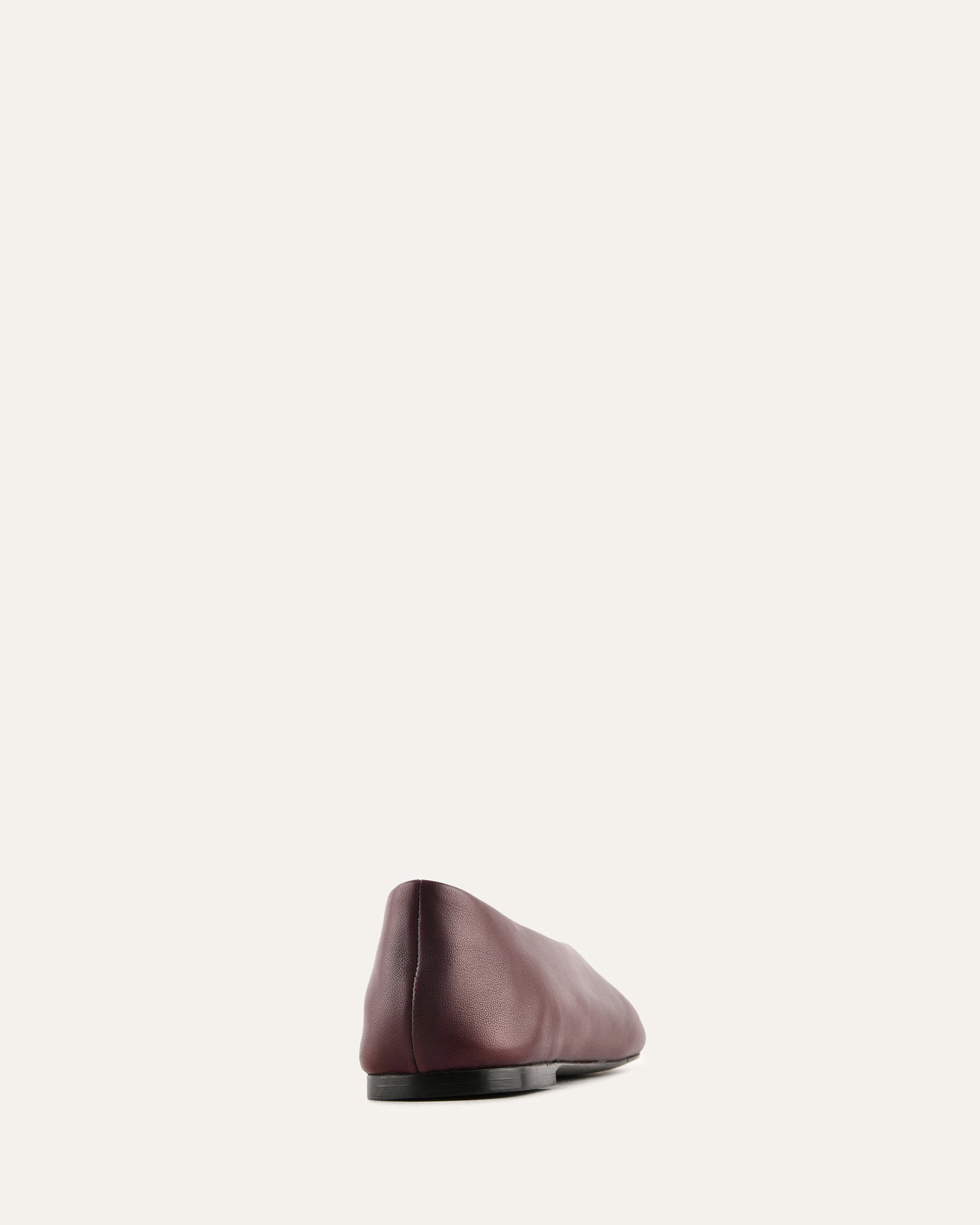 RHODE CASUAL FLATS MERLOT LEATHER image