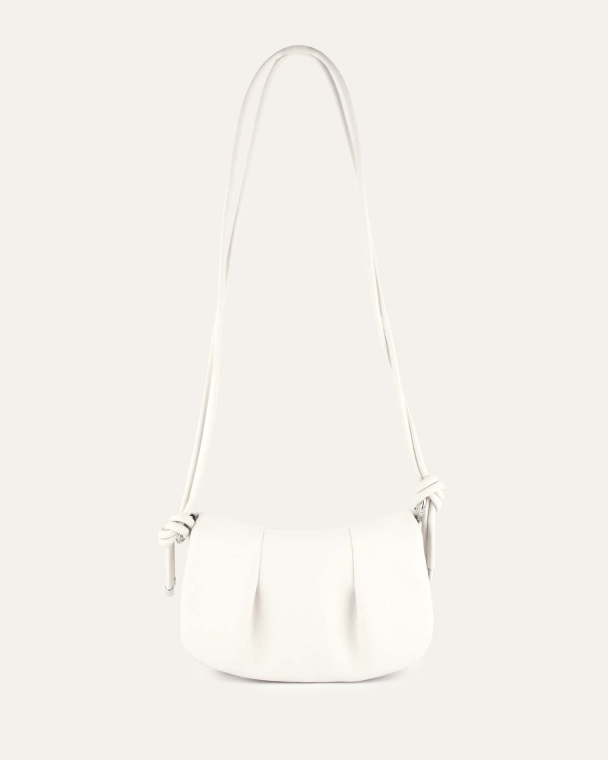 RICHIE CROSS BODY BAG OFF WHITE LEATHER